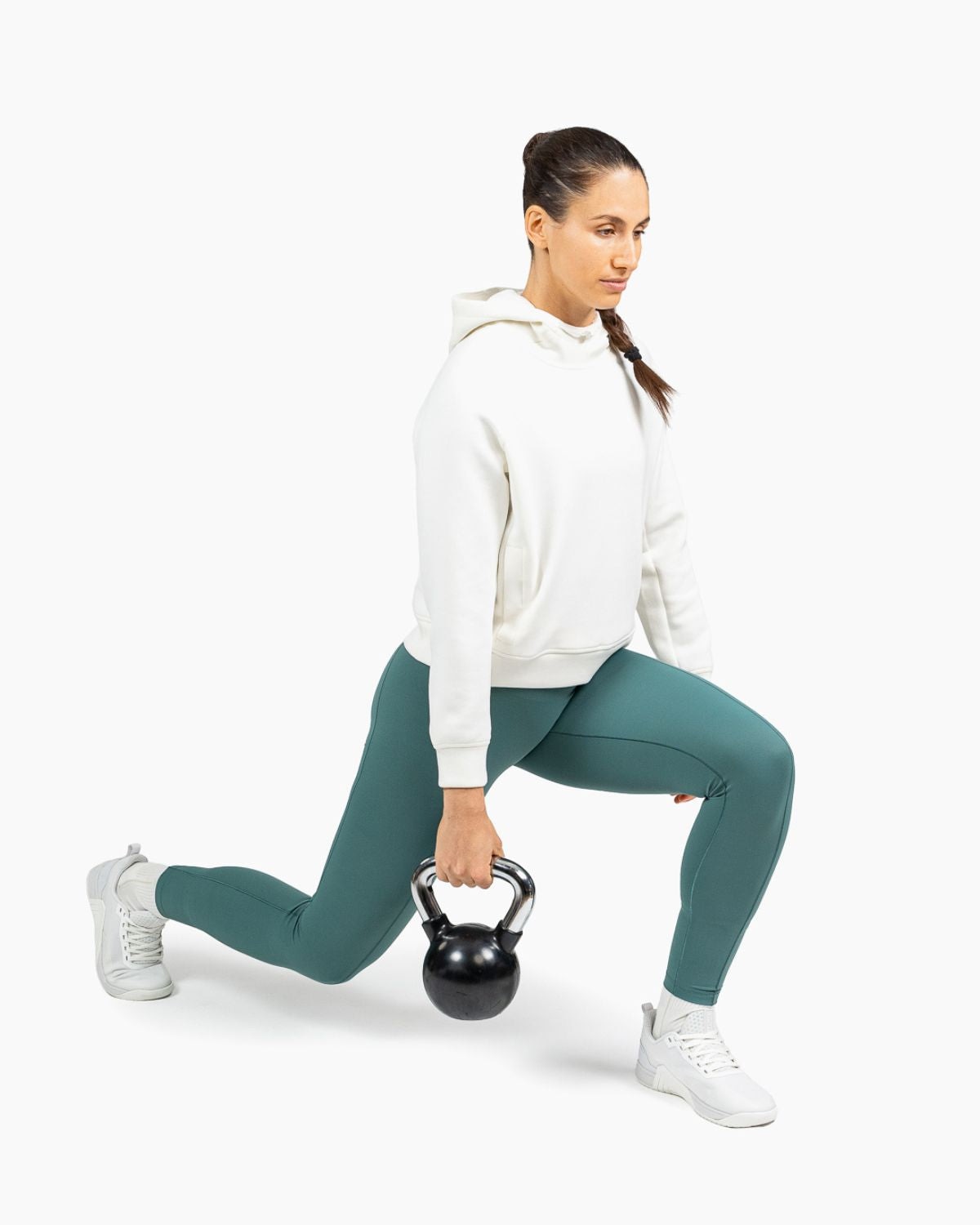 Sudadera con capucha unisex Holo Velites - Perla Perla-5