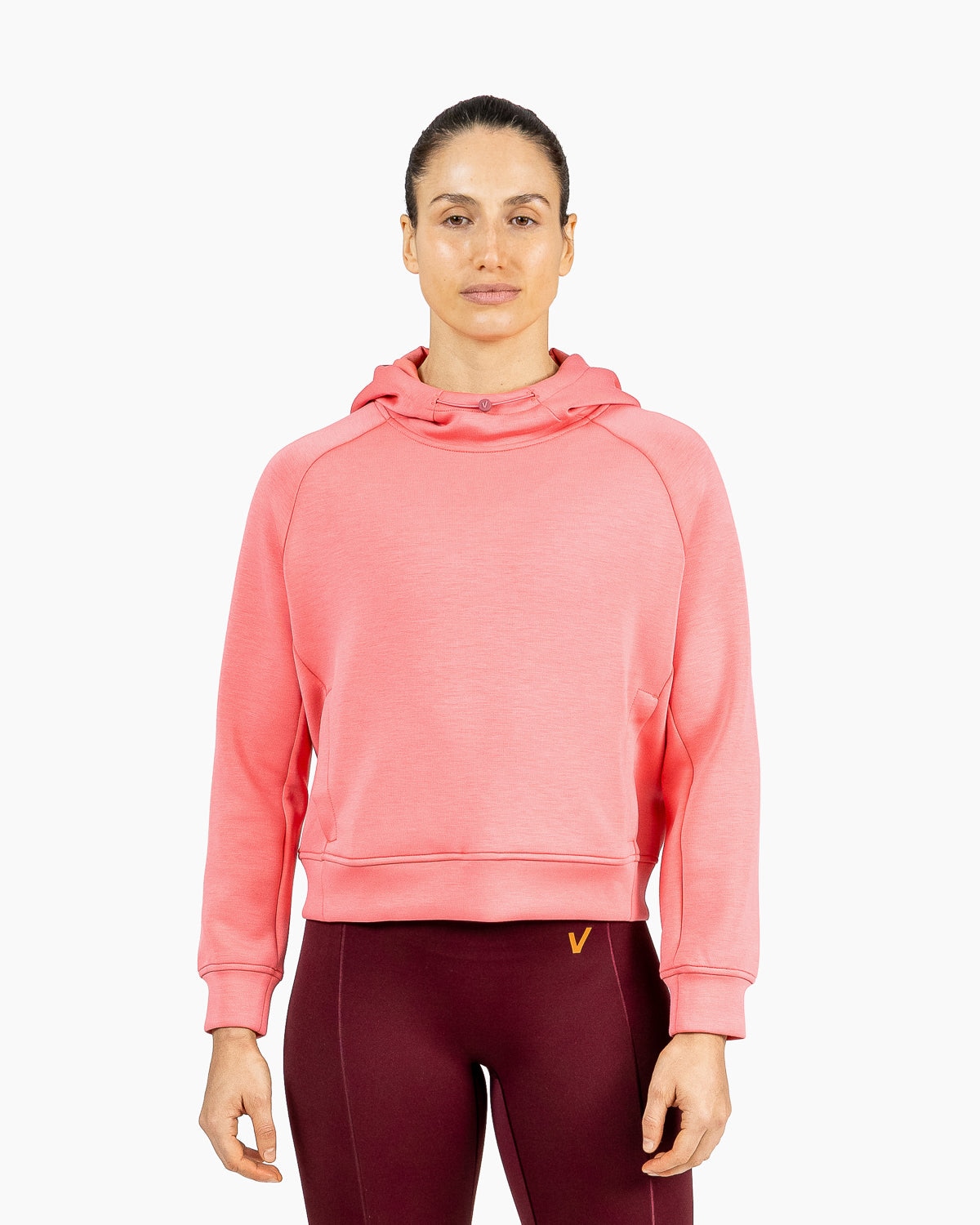 Velites Sudadera de entrenamiento cropped HOLO para mujer Perla