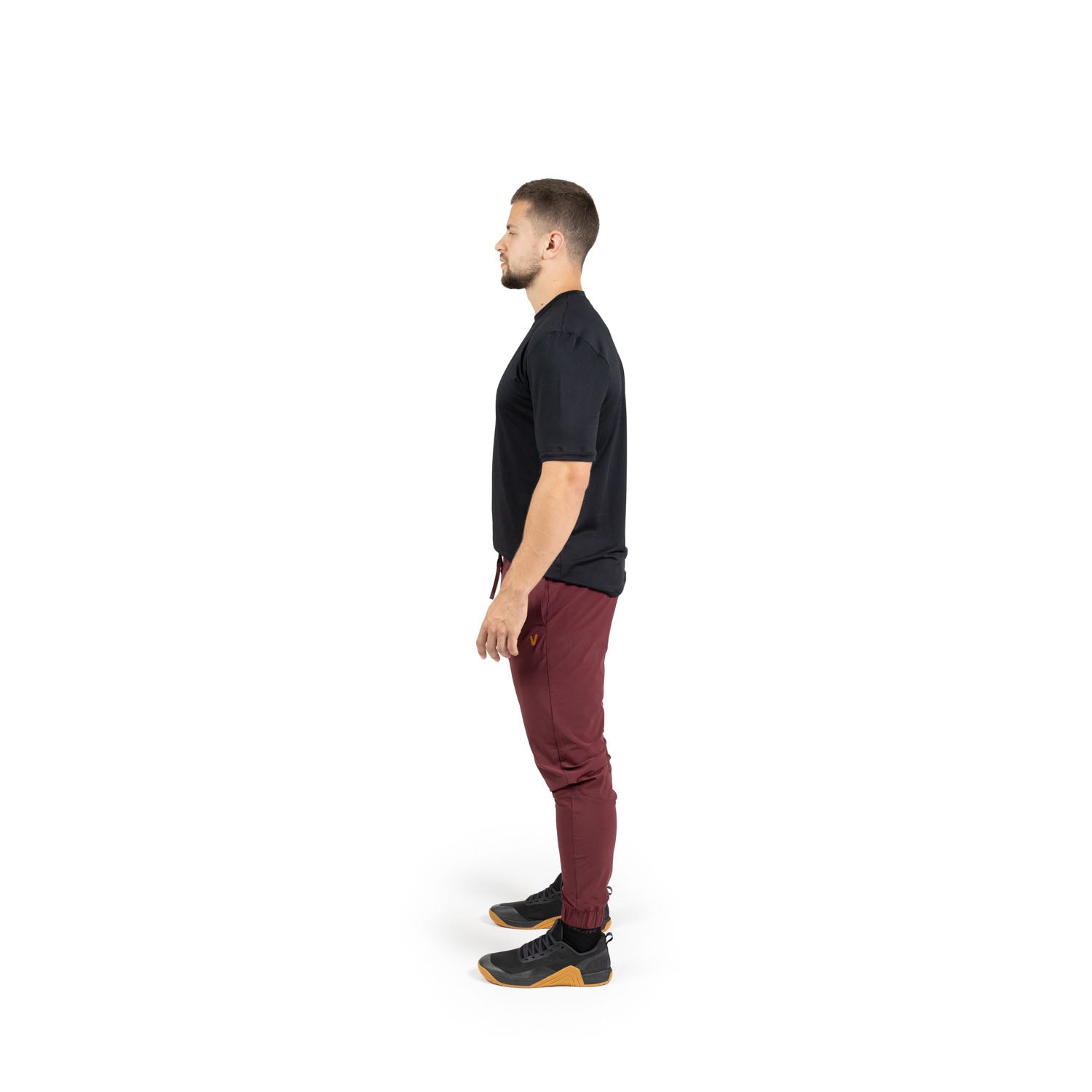 Pantalón deportivo Holo Velites - Granate Granate-2