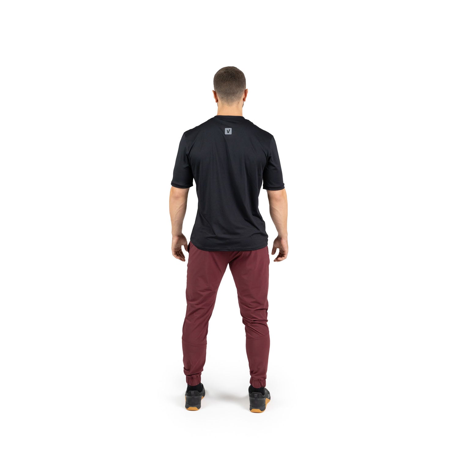 Pantalón deportivo Holo Velites - Granate Granate-3