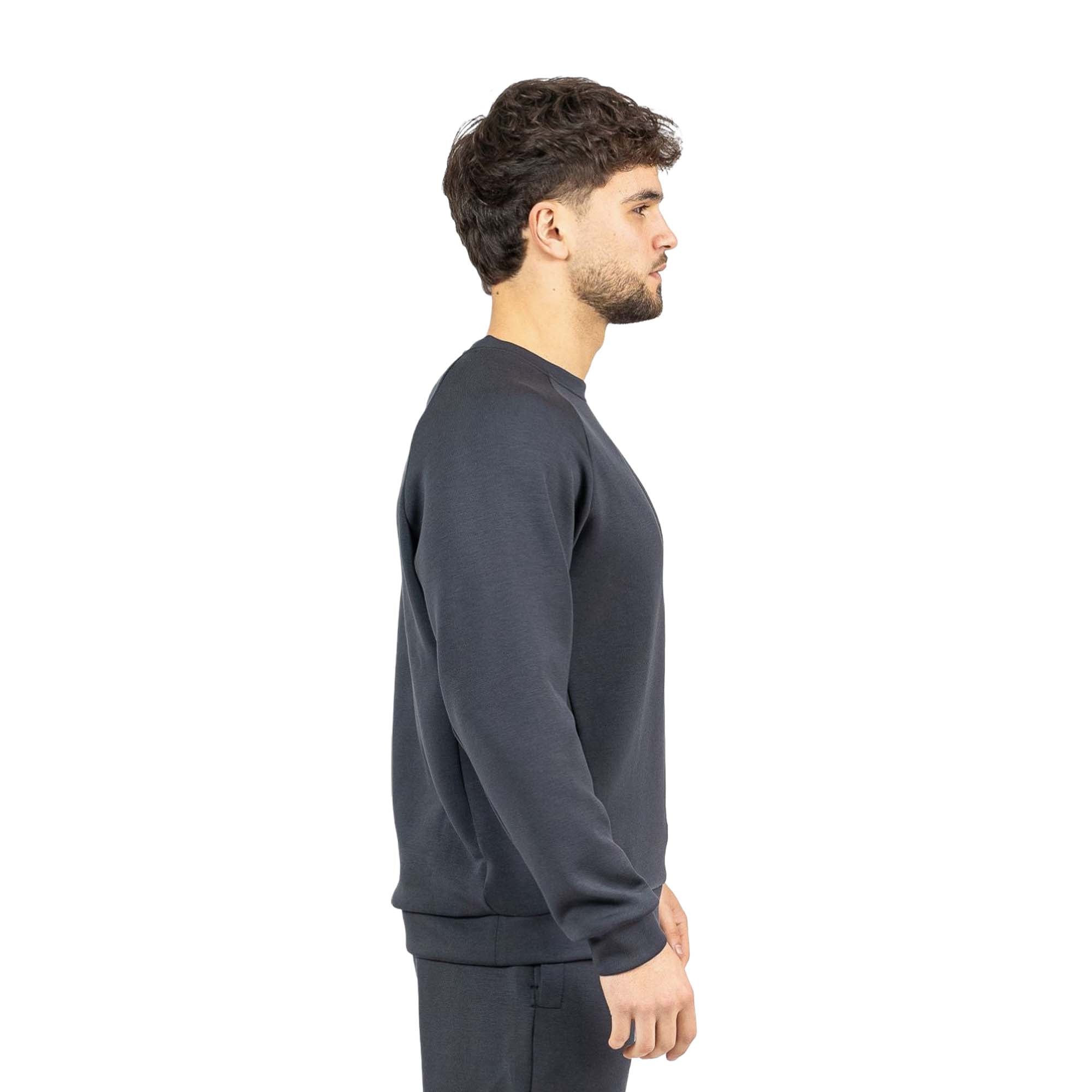 Sudadera sin capucha para entrenamiento unisex Velites - Negro Negro-3