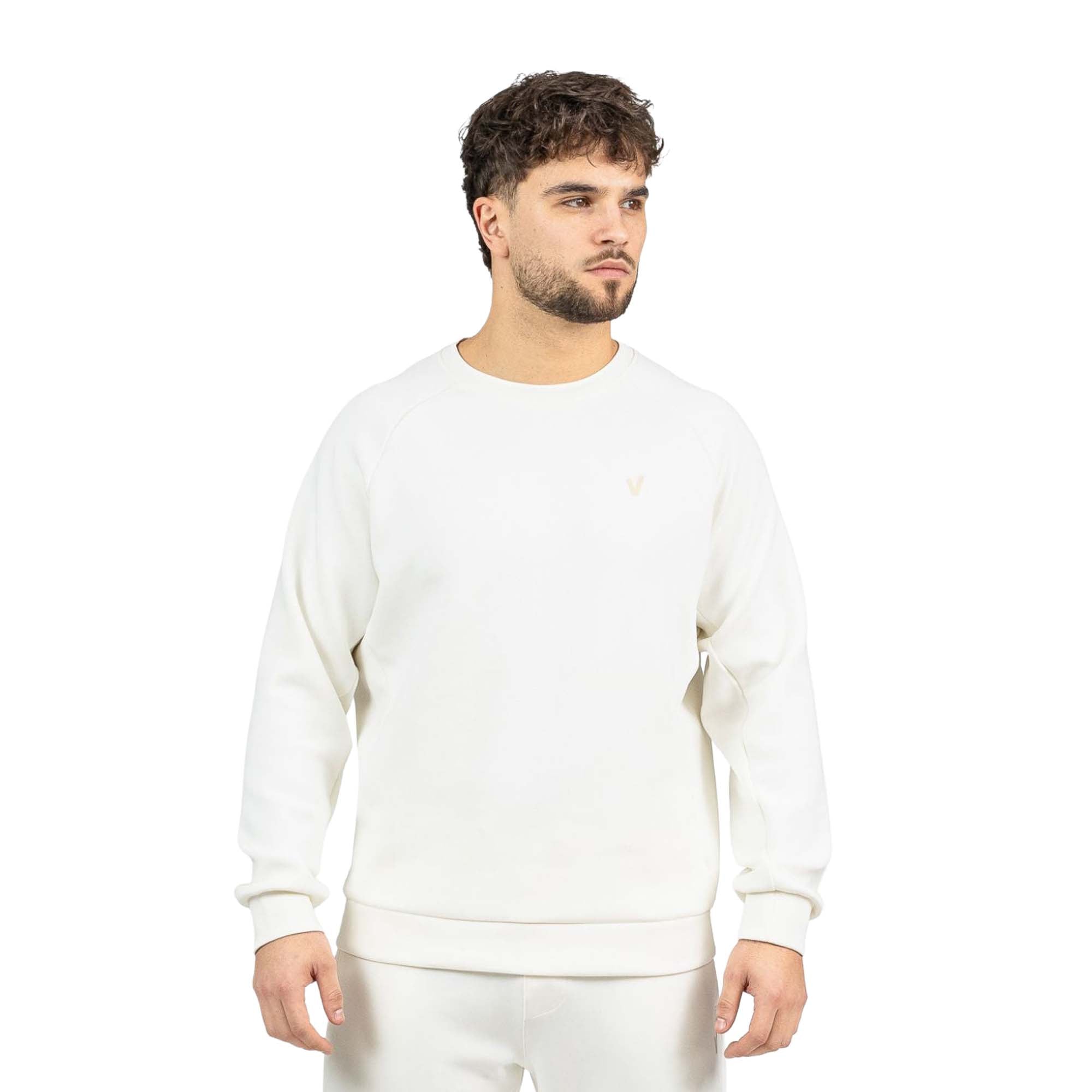 Sudadera sin capucha para entrenamiento unisex Velites - Perla Perla-1