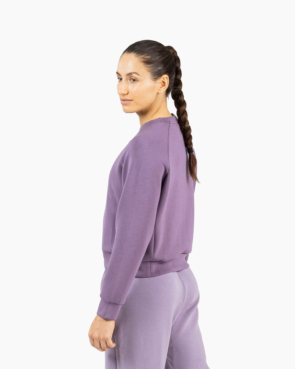 Imagen 2 de Sudadera de entrenamiento sin capucha HOLO para mujer Velites - Morado Morado