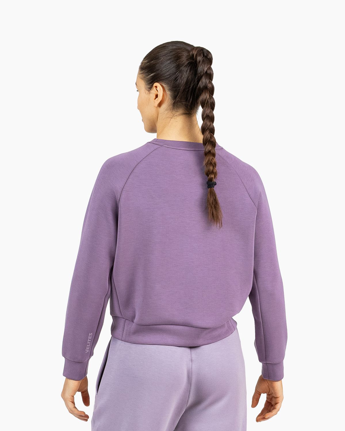 Imagen 3 de Sudadera de entrenamiento sin capucha HOLO para mujer Velites - Morado Morado