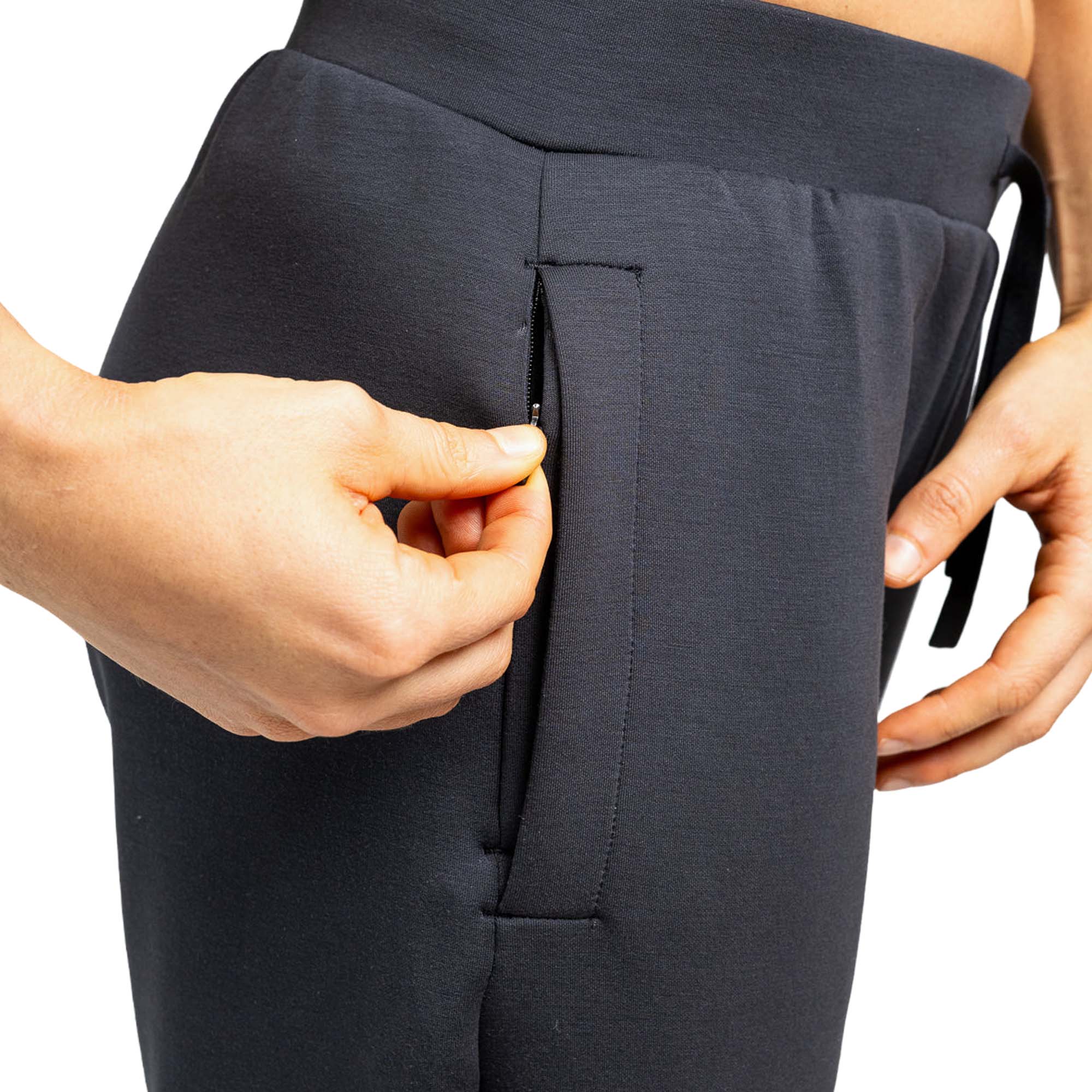 Imagen 4 de Pantalones de chandal para entrenamiento unisex Velites - Negro Negro