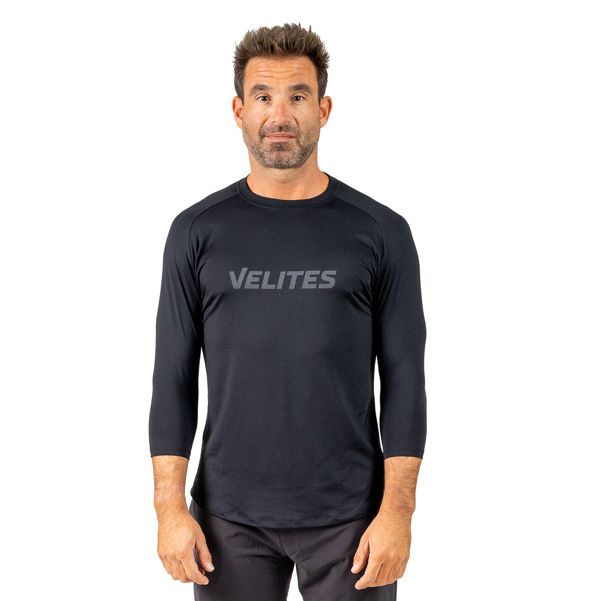 Velites Camiseta Manda Tres Cuartos de Entrenamiento Unisex Lila