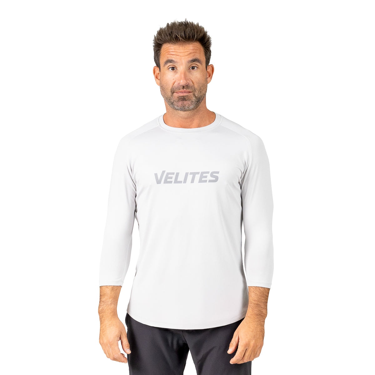 Velites Camiseta Manda Tres Cuartos de Entrenamiento Unisex Lila