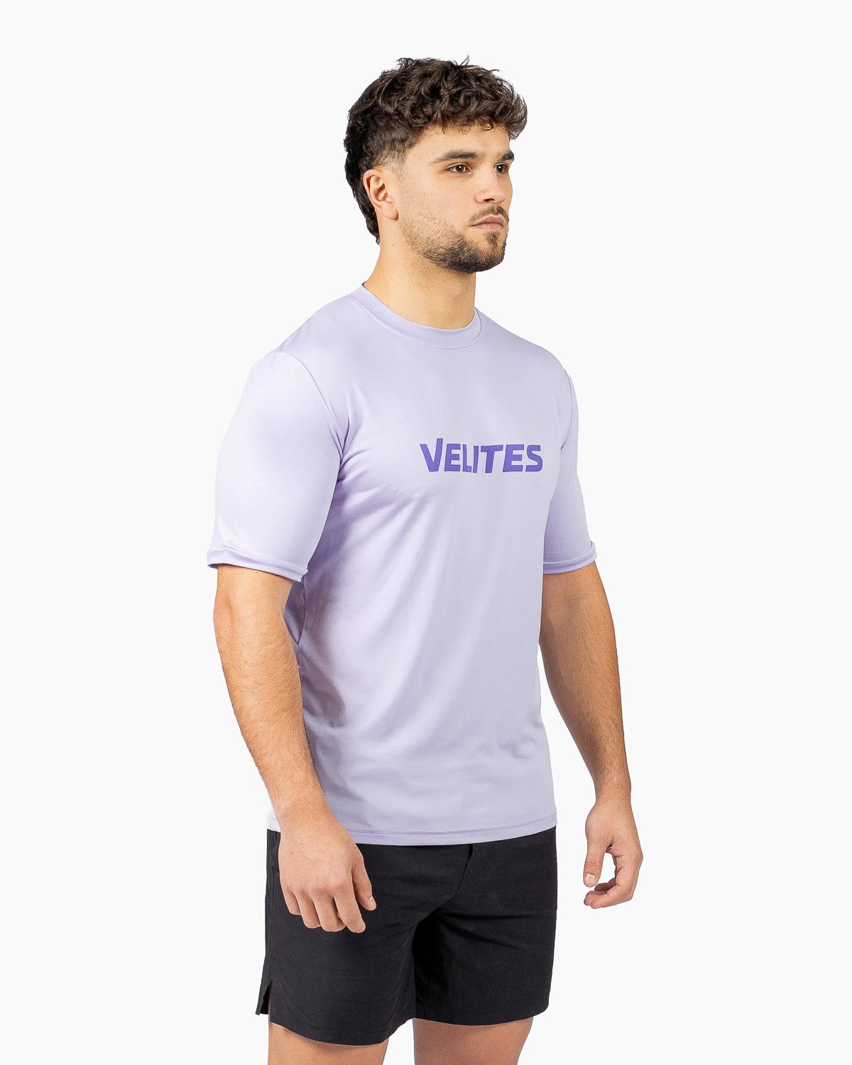 Imagen 3 de Camiseta Holo Perfect Fit Cross Training hombre Velites - Violeta Violeta