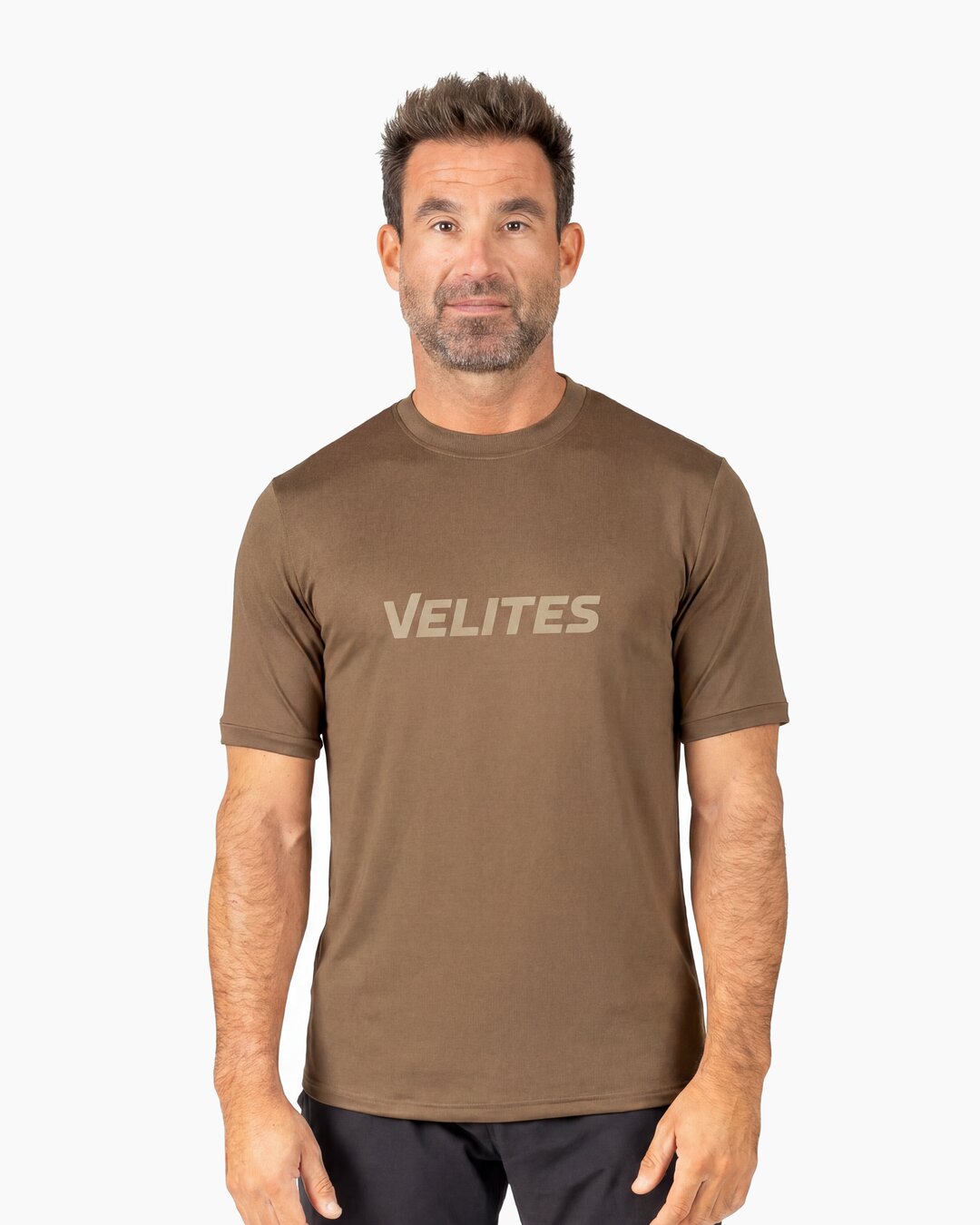 Velites Camiseta Holo Perfect Fit Cross Training hombre Naranja claro