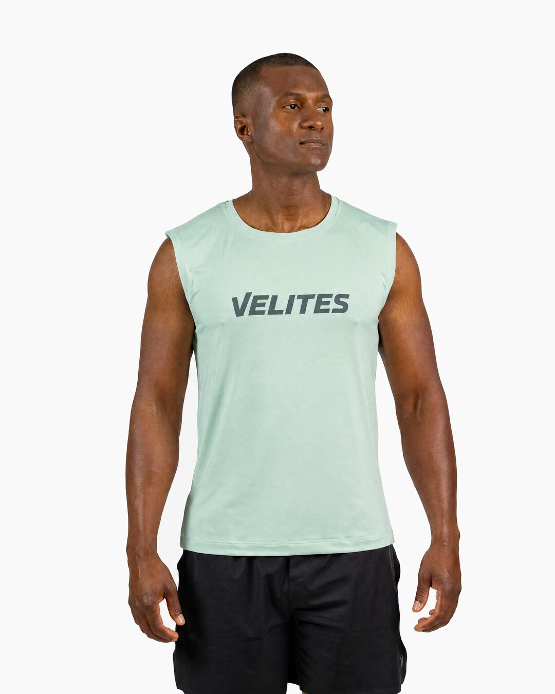 Velites Camiseta sin mangas de entrenamiento Hombre Verde azulado