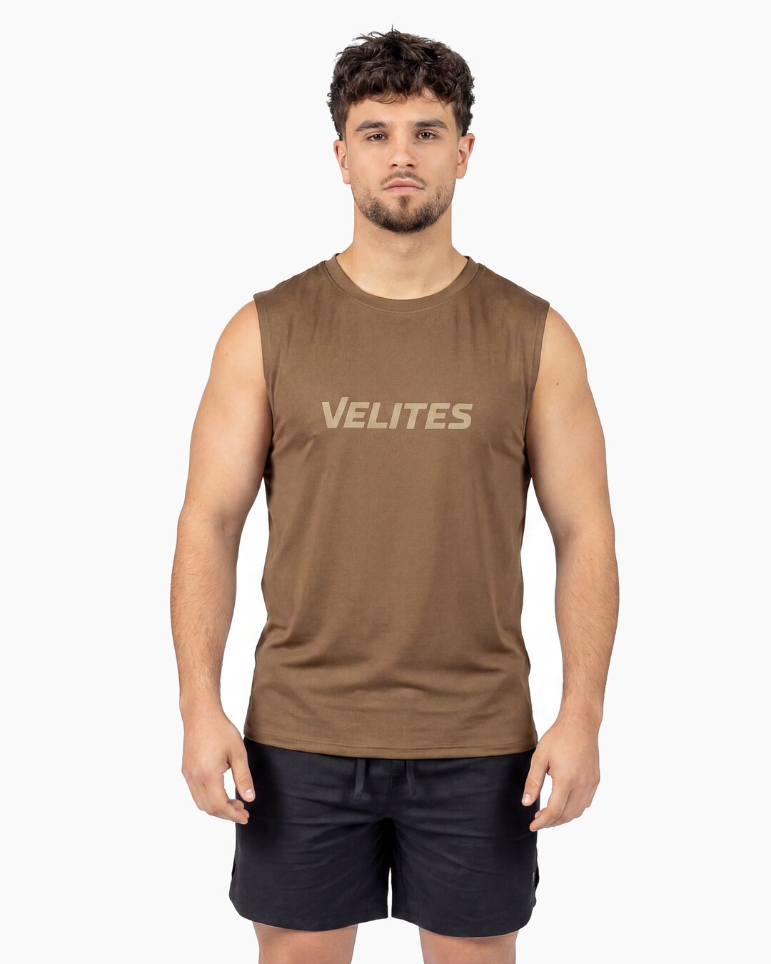 Velites Camiseta sin mangas de entrenamiento Hombre Verde azulado