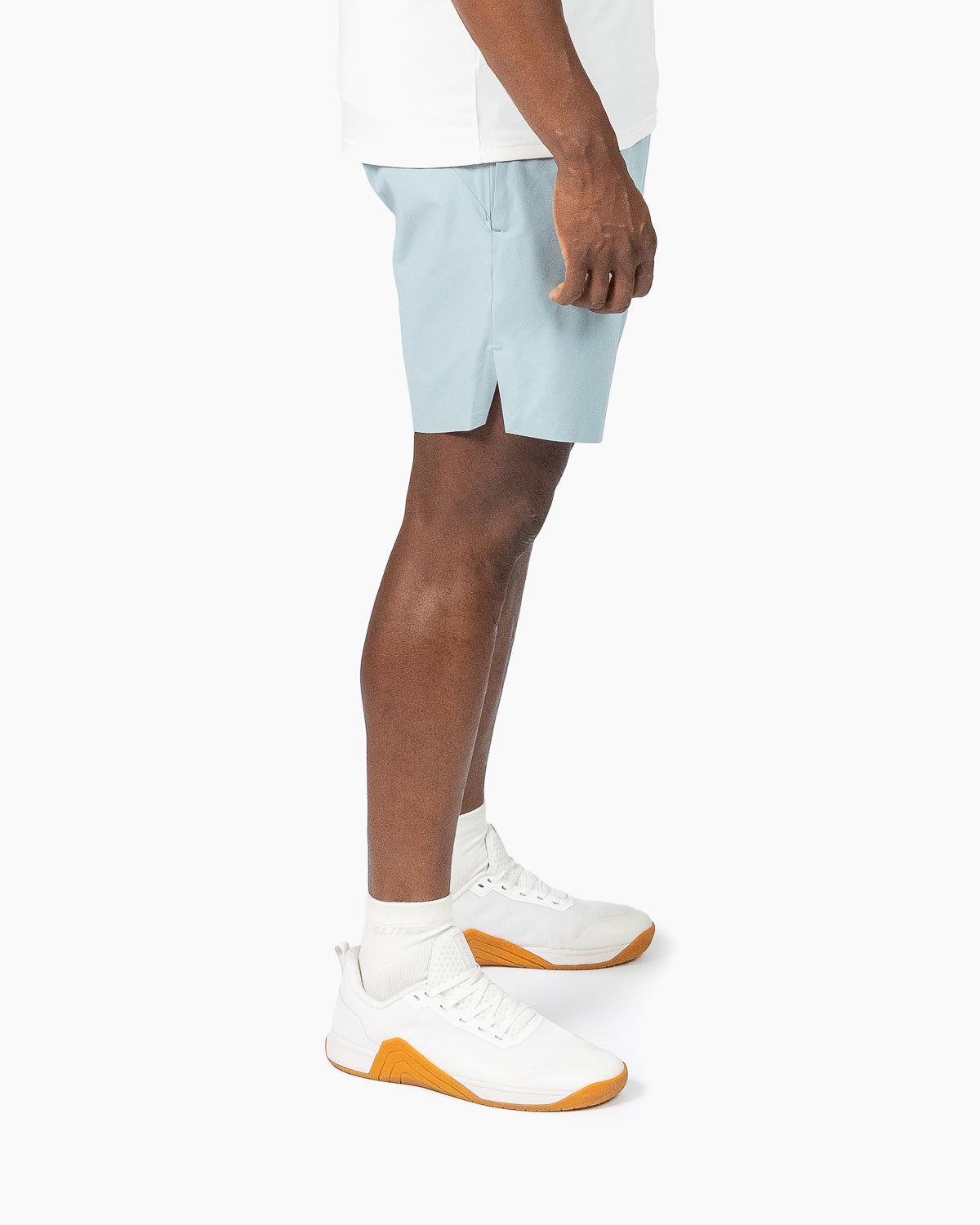 Imagen 4 de Pantalón corto fitness para hombre Holo Velites - Azul celeste Azul celeste