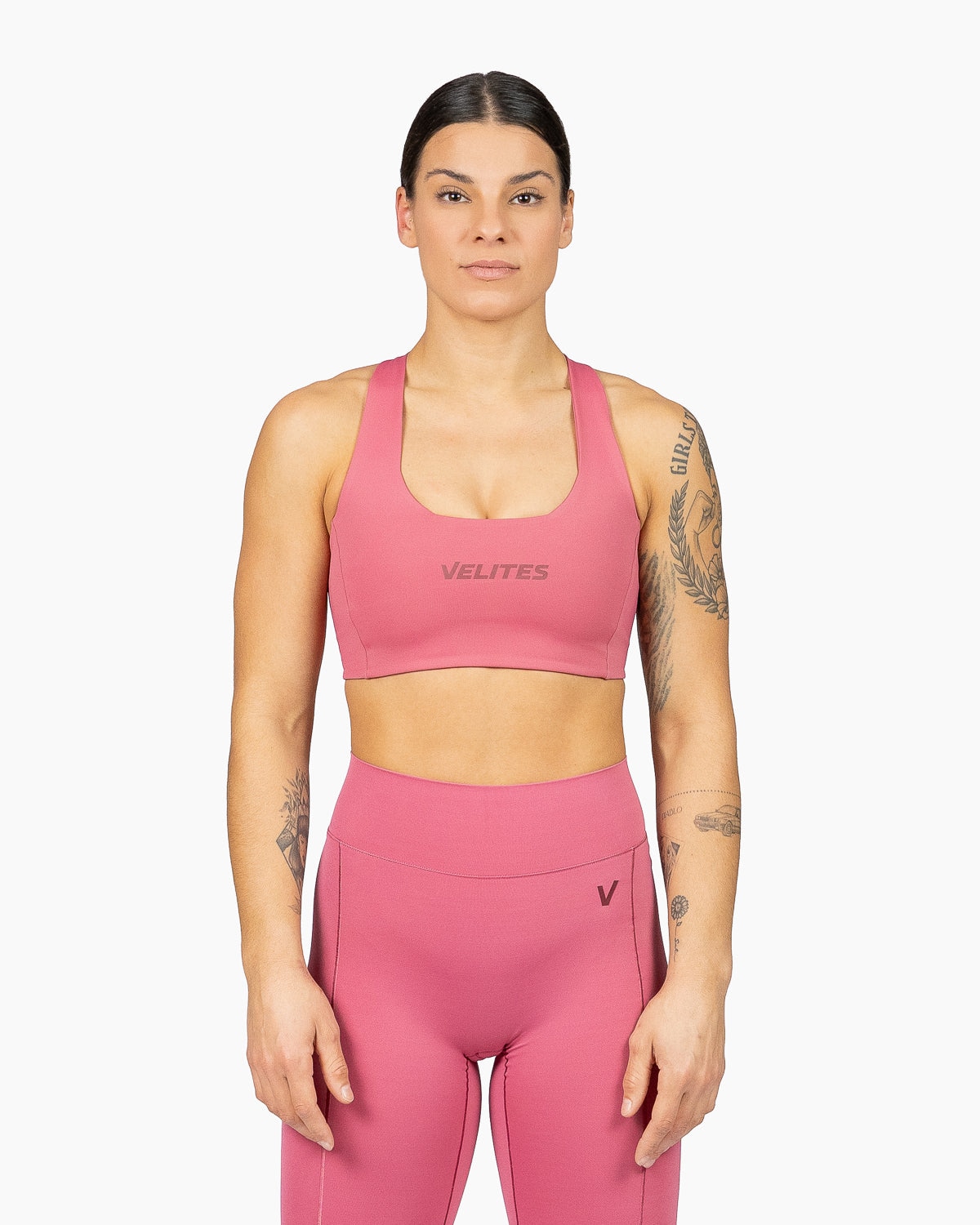 Velites Sujetador de corte bajo para entrenamiento mujer Azul claro