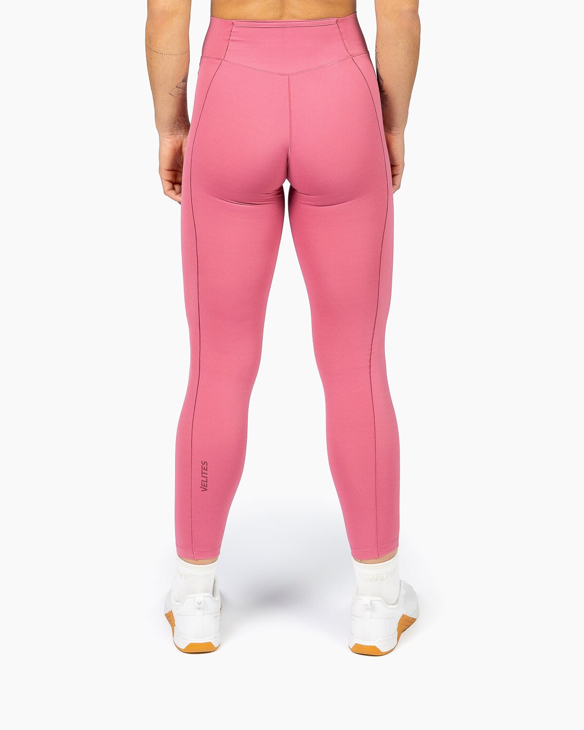 Imagen 5 de Leggins largos para entrenamiento mujer Velites - Rosa Rosa