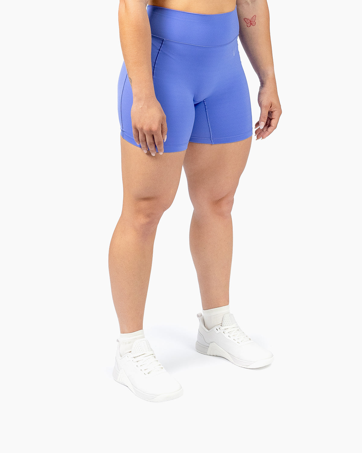 Imagen 3 de Leggins medios para entrenamiento mujer Velites - Azul eléctrico Azul eléctrico
