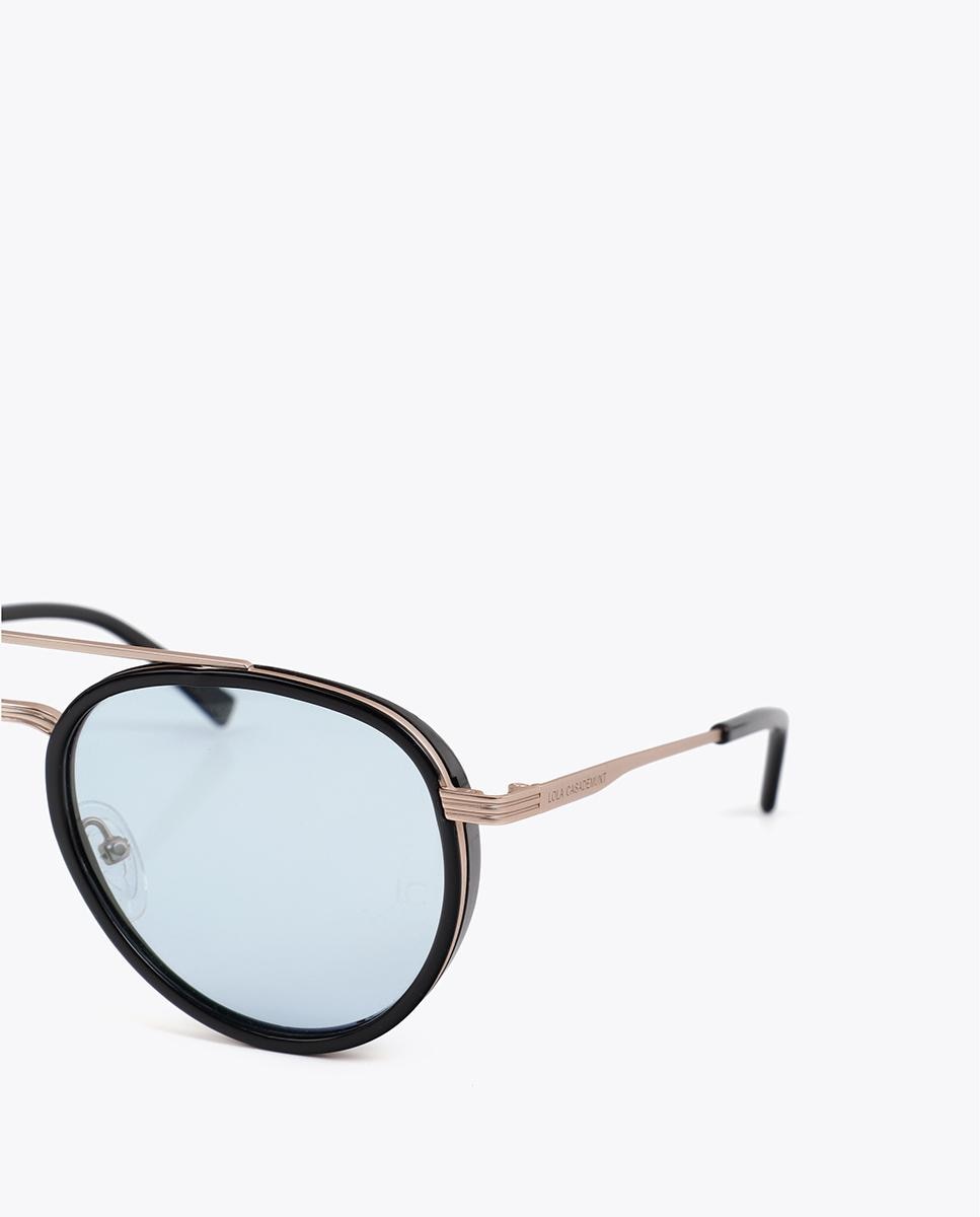 Gafas de sol de mujer tipo aviador con lente fotocromática - Lola Casademunt - Azul Azul-4