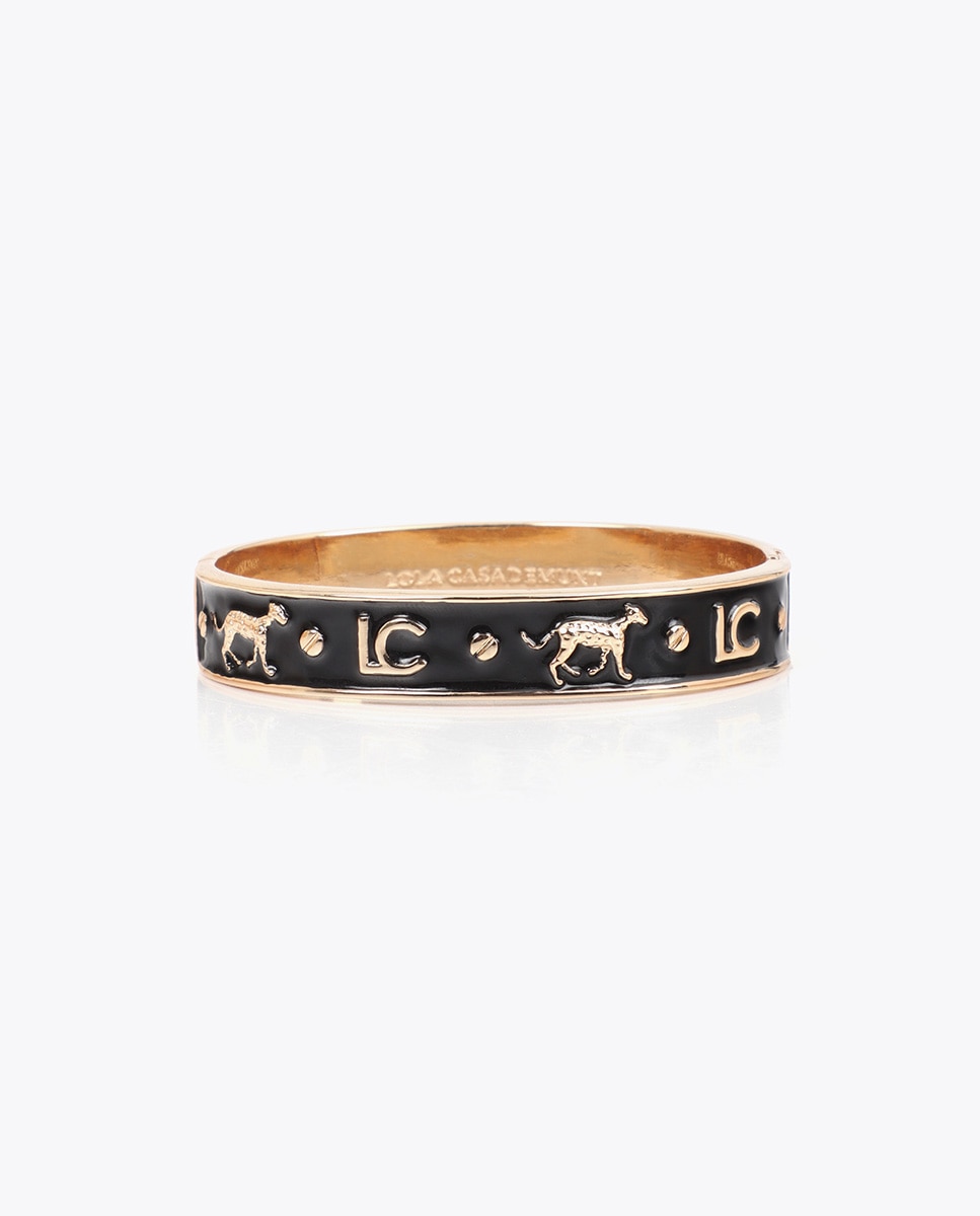 Imagen 0 de Pulsera rígida lacado personalizado Negro