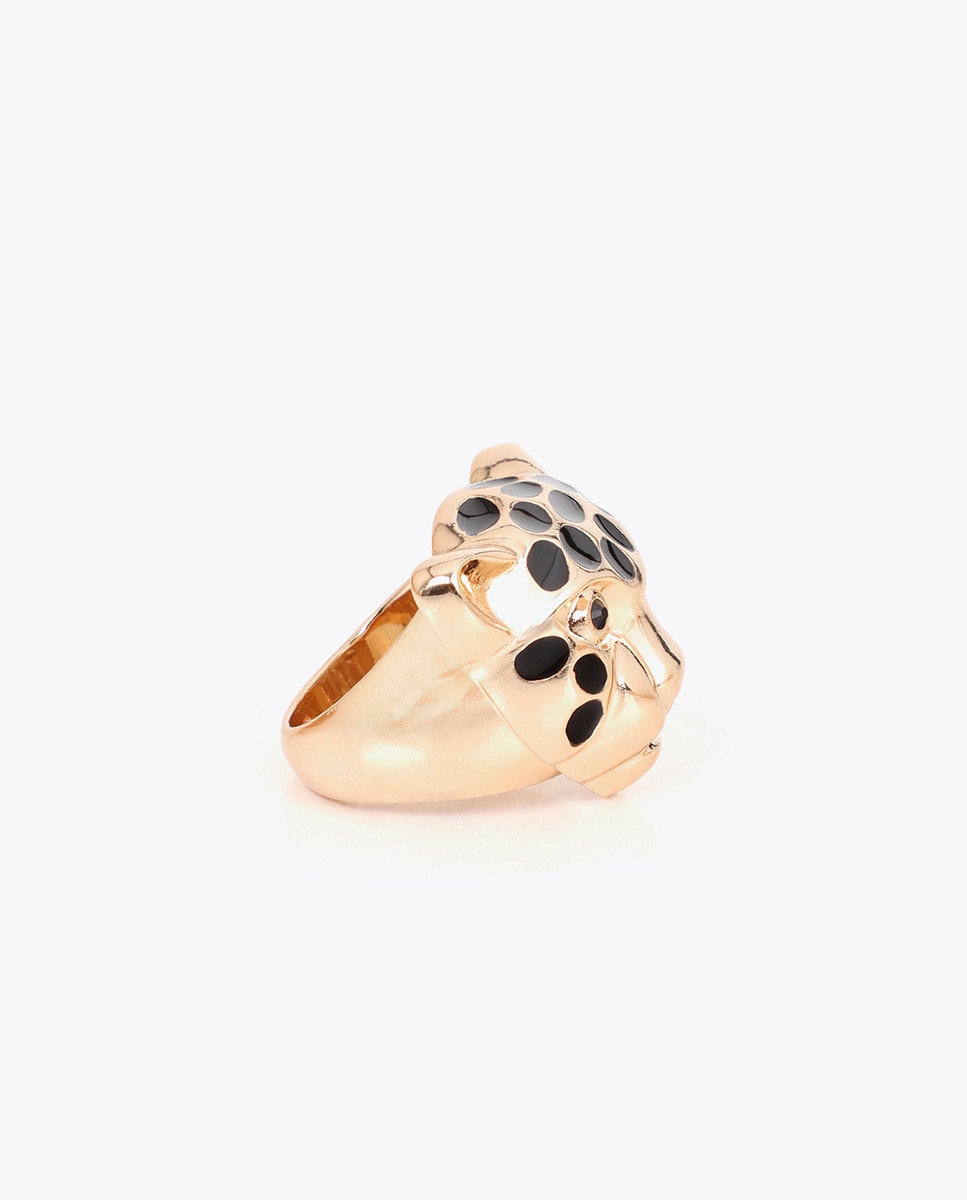 Anillo cabeza leopardo - Lola Casademunt - Oro Oro-3