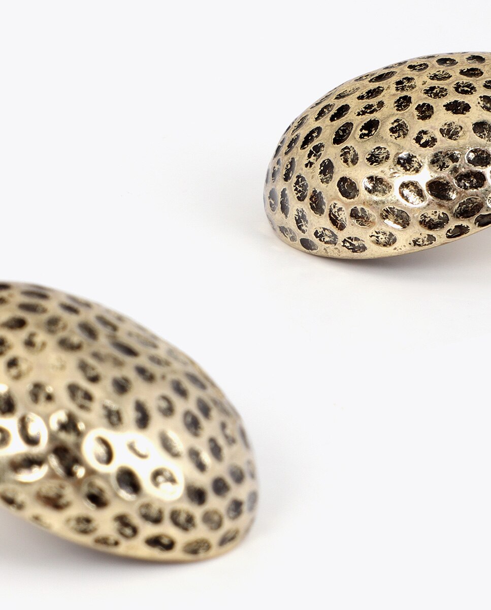 Pendientes bolas martelé - Lola Casademunt - Oro Oro-5