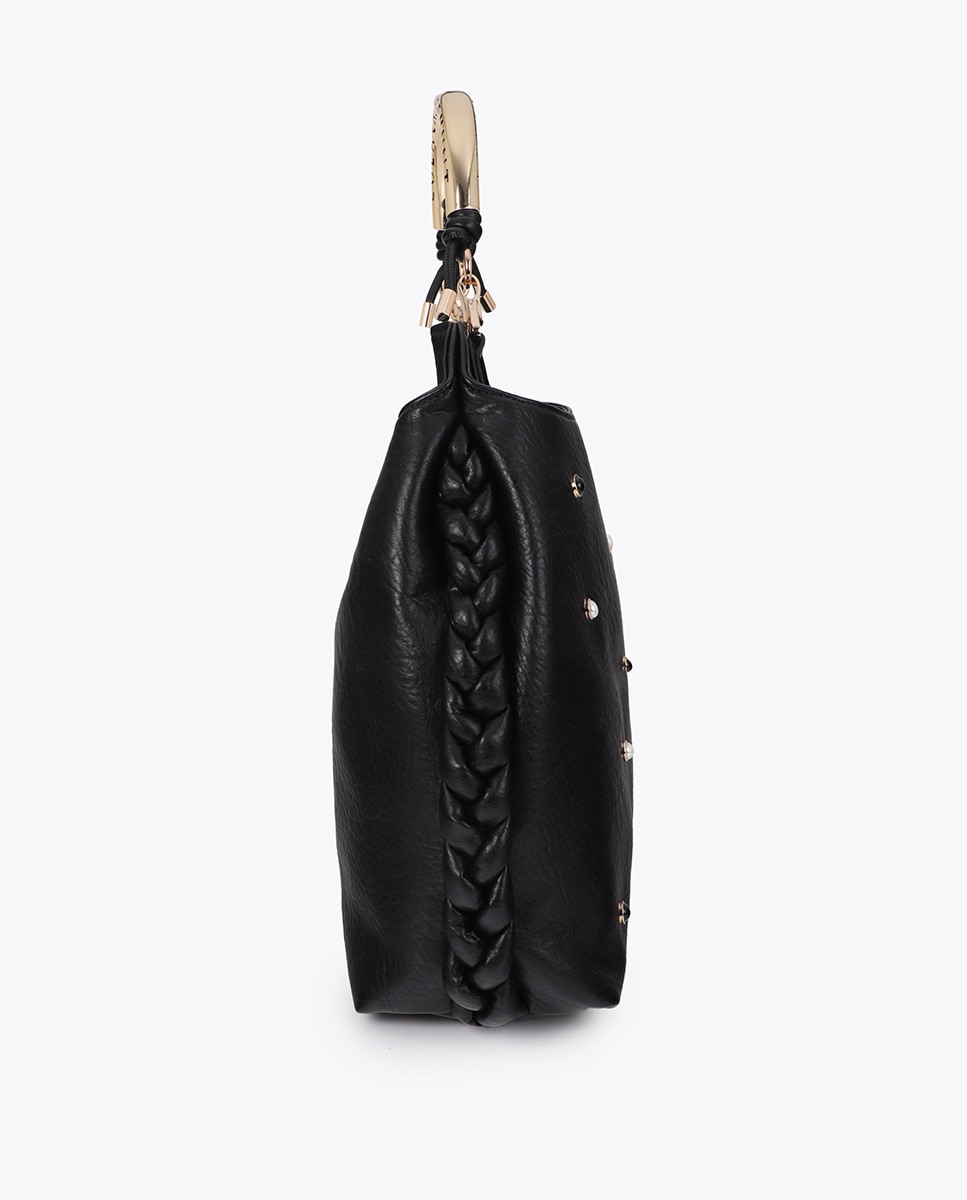 Shopper 1981 con tachas - Lola Casademunt - Negro Negro-2