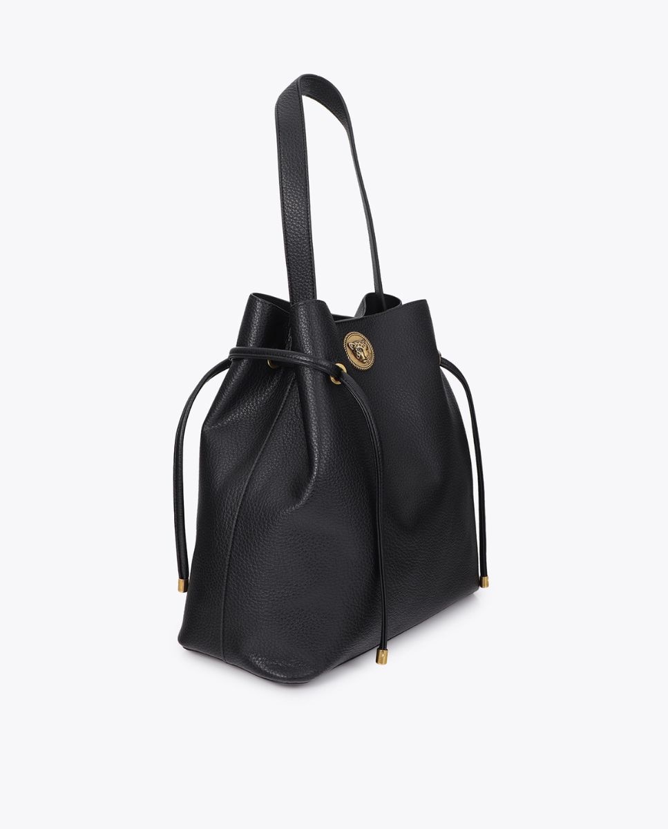 Shopper aplique metálico leopardo - Lola Casademunt - Negro Negro-3