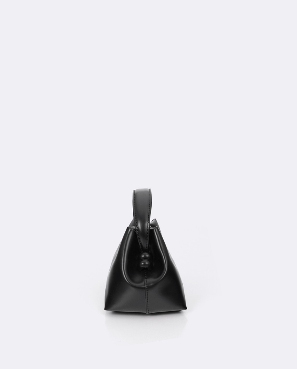 Bandolera pequeña efecto piel - Lola Casademunt - Negro Negro-2