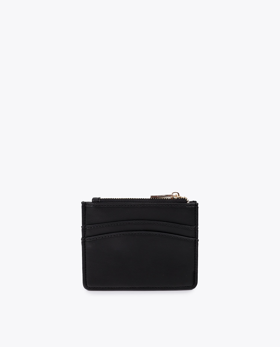 Tarjetero efecto piel con ojales - Lola Casademunt - Negro Negro-2