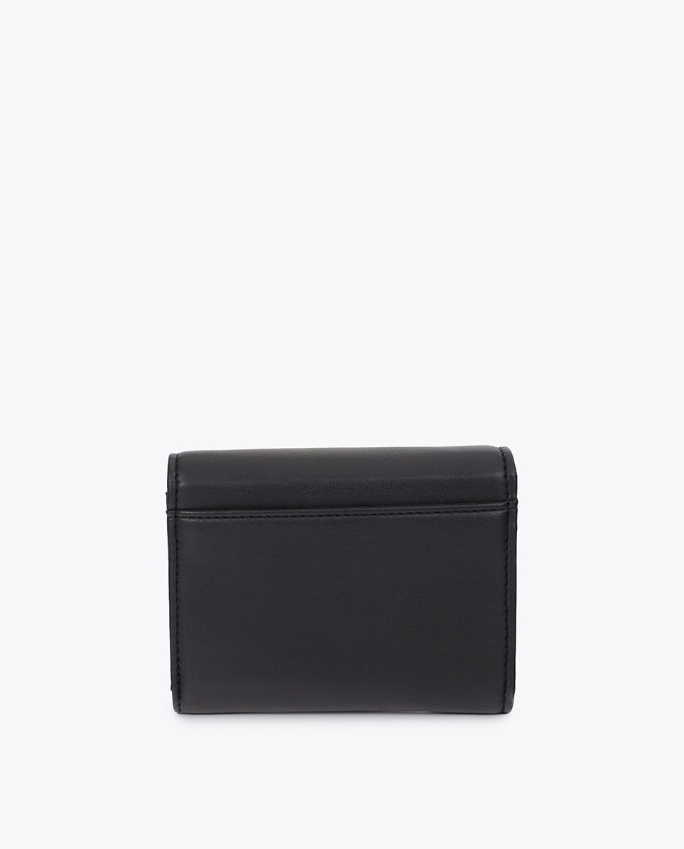 Monedero efecto piel con ojales - Lola Casademunt - Negro Negro-2