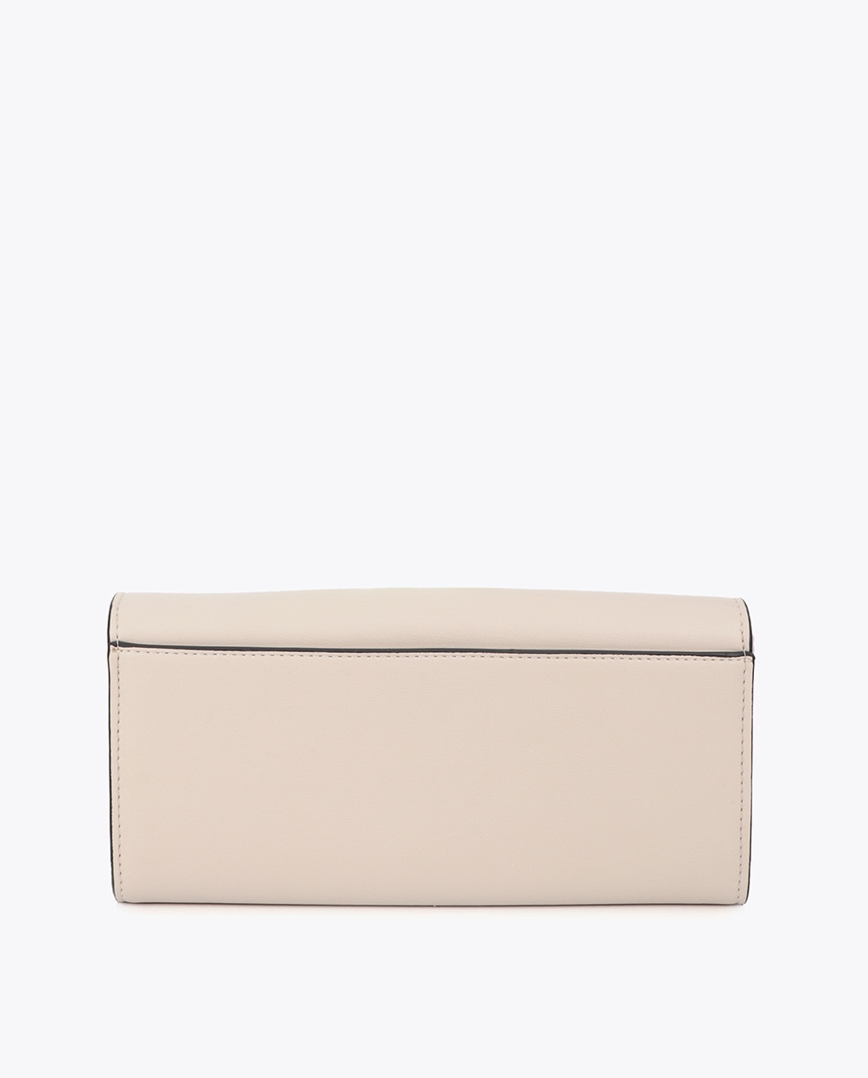 Cartera efecto piel con ojales - Lola Casademunt - Blanco Blanco-2