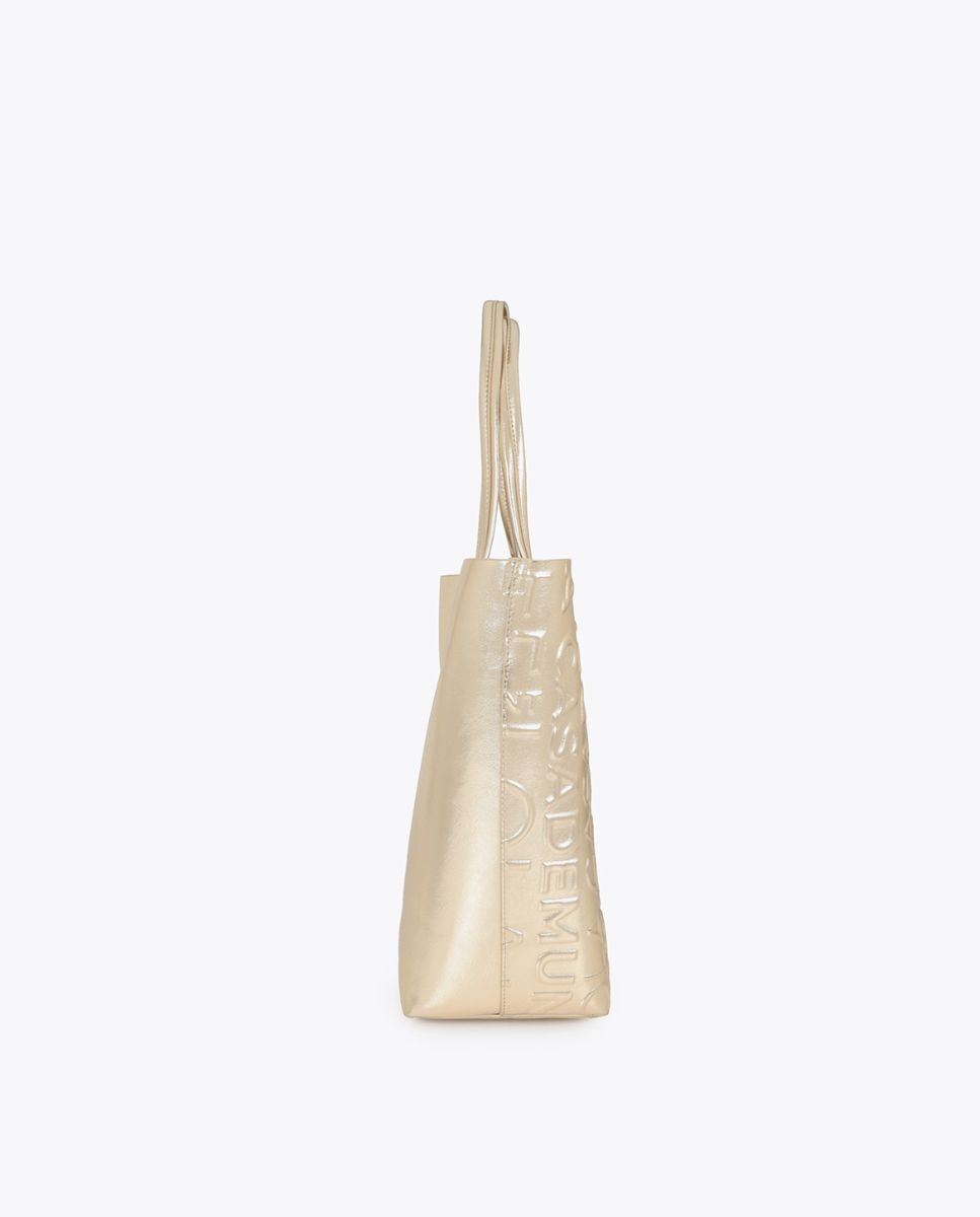 Shopper básico monograma - Lola Casademunt - Oro Oro-2