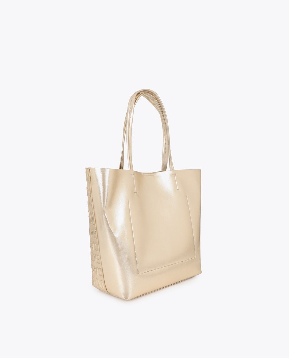 Shopper básico monograma - Lola Casademunt - Oro Oro-4
