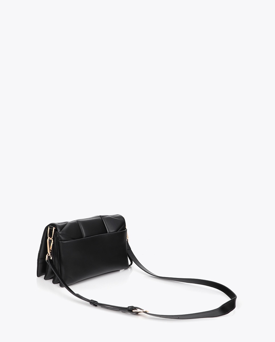 Bandolera acolchada detalle lc metálica - Lola Casademunt - Negro Negro-4