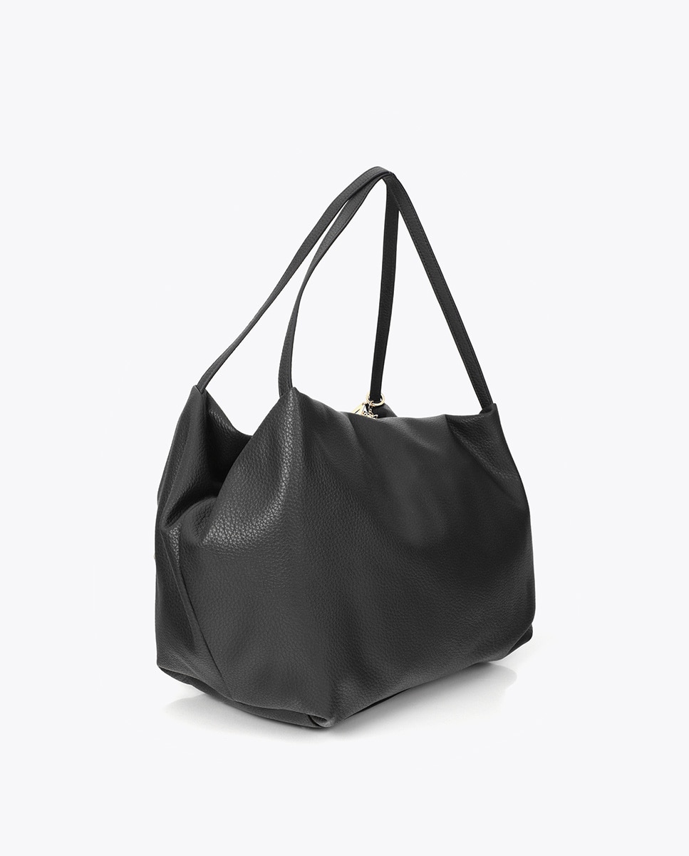 Shopper efecto piel multi tachas - Lola Casademunt - Negro Negro-4