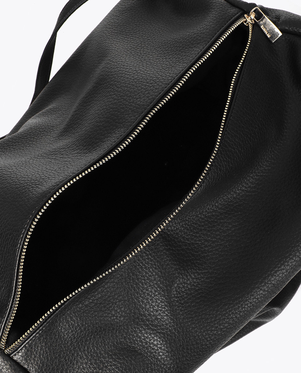Shopper efecto piel multi tachas - Lola Casademunt - Negro Negro-5