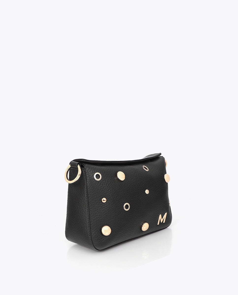 Bandolera efecto piel multi tachas - Lola Casademunt - Negro Negro-3