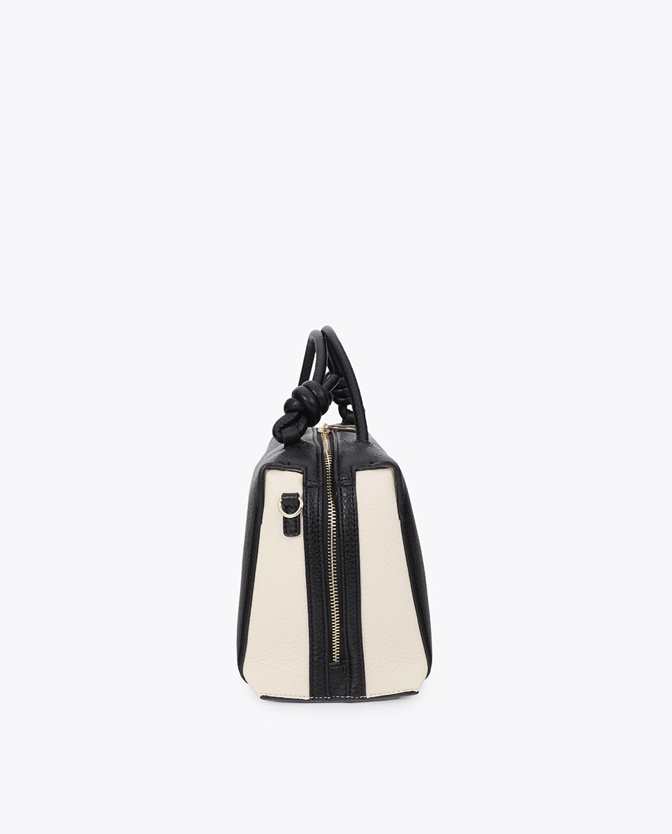 Bandolera bowling bicolor - Lola Casademunt - Negro / Blanco Negro / Blanco-2