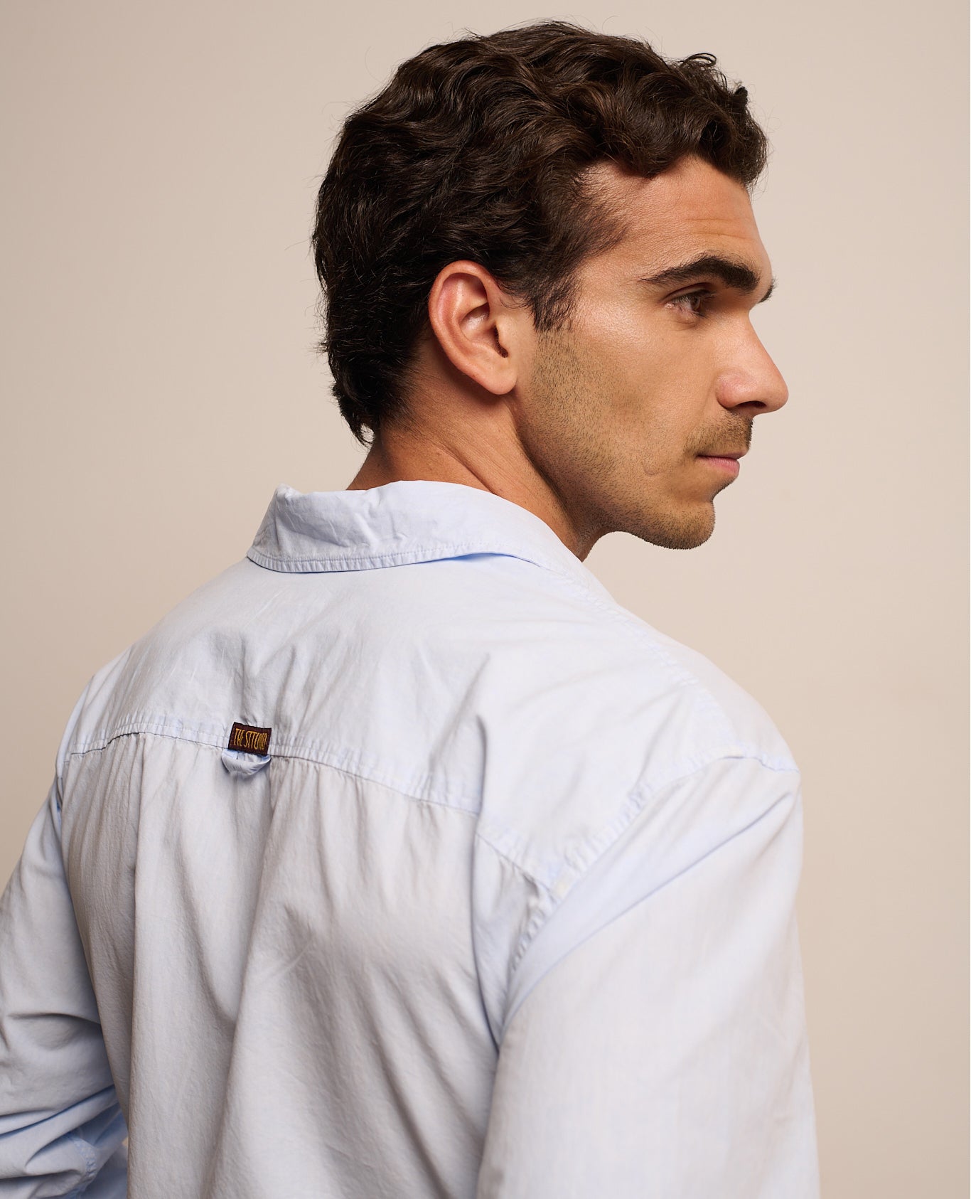 Imagen 4 de Pantalón lino cosme mousse de hombre capri - Tintoremus Sttudio - Blanco Blanco