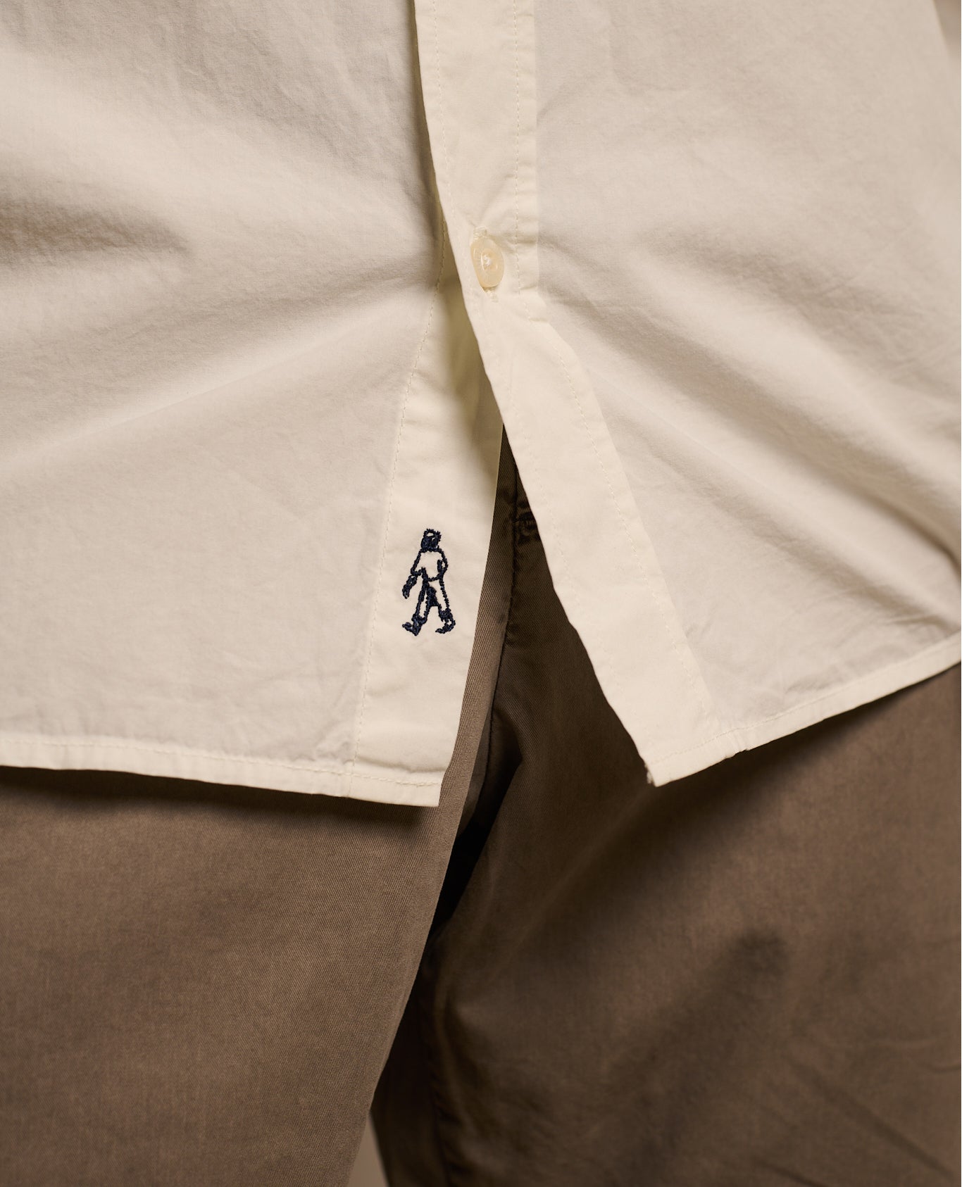 Imagen 3 de Camisa james de hombre relaxed factory white - Tintoremus Sttudio - Blanco Blanco