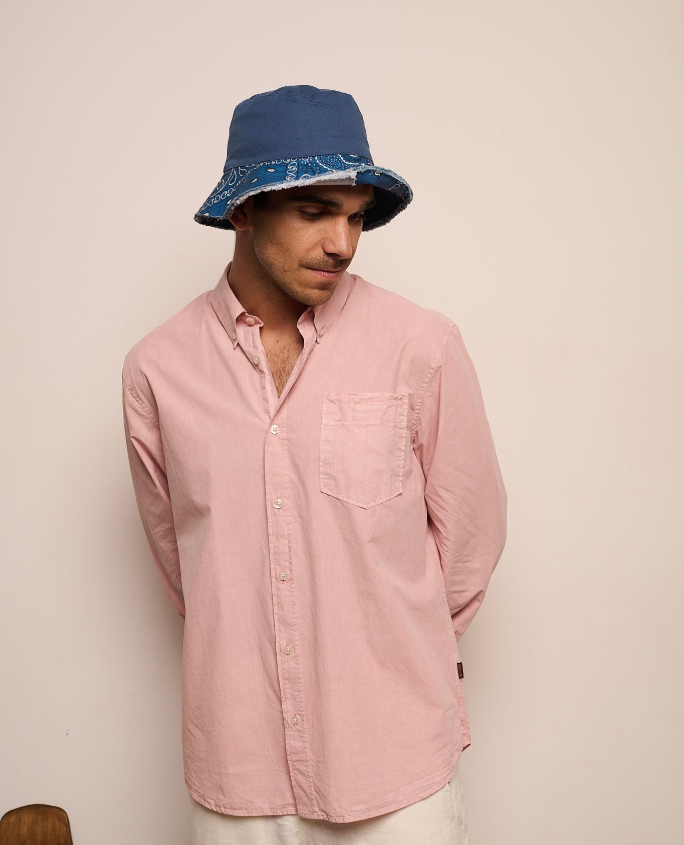 Imagen 0 de Camisa james de hombre relaxed soft pink Rosa