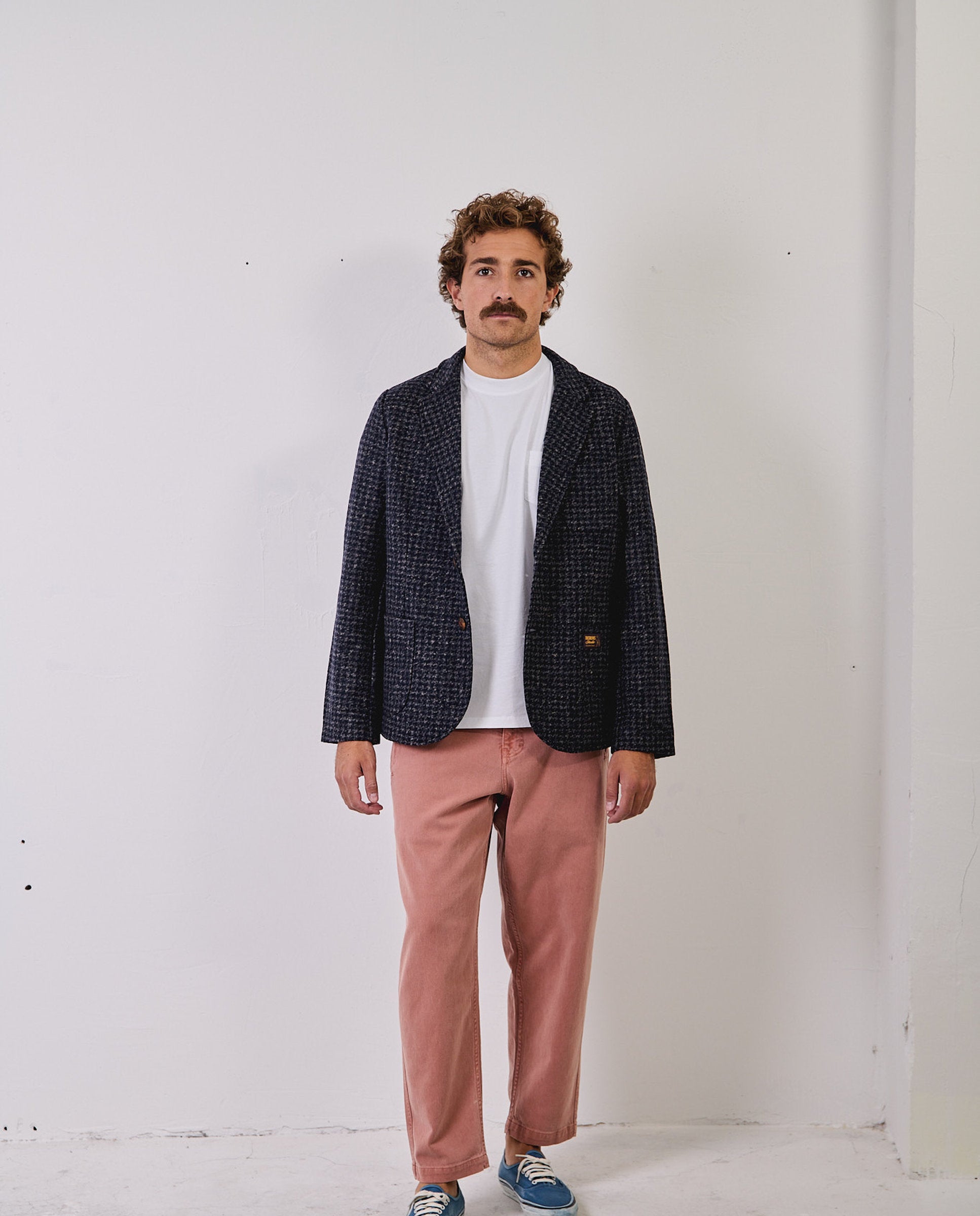 Imagen 5 de Pantalón de hombre cropped relaxed-tapered cosme - Tintoremus Sttudio - Naranja Naranja