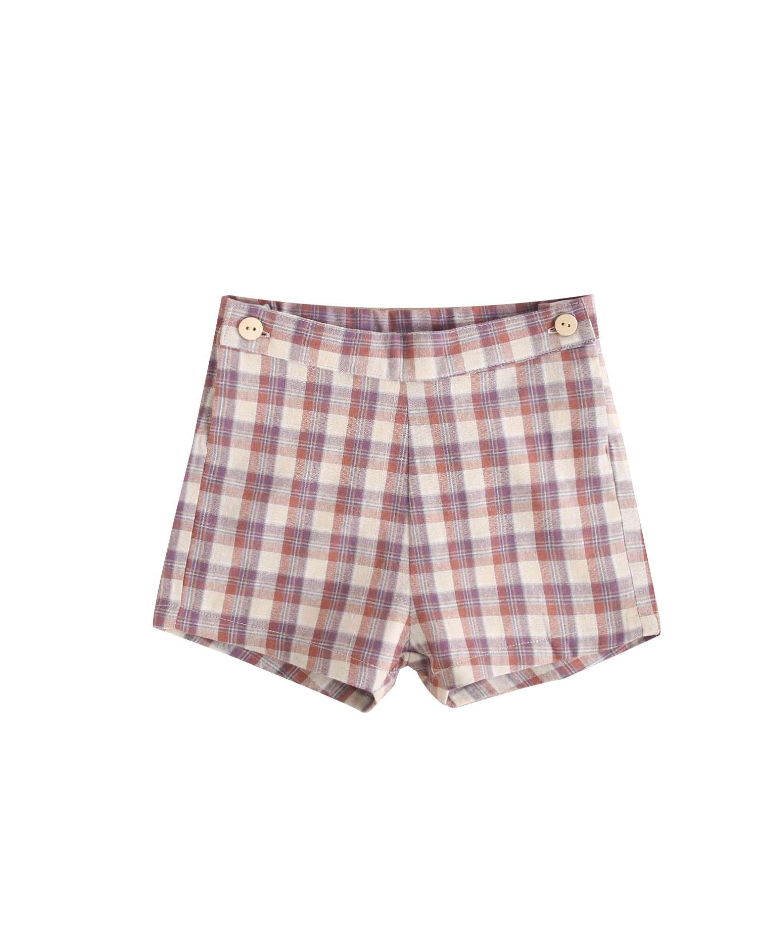 Short de bebé de cuadros - Dadati - Multicolor Multicolor-3