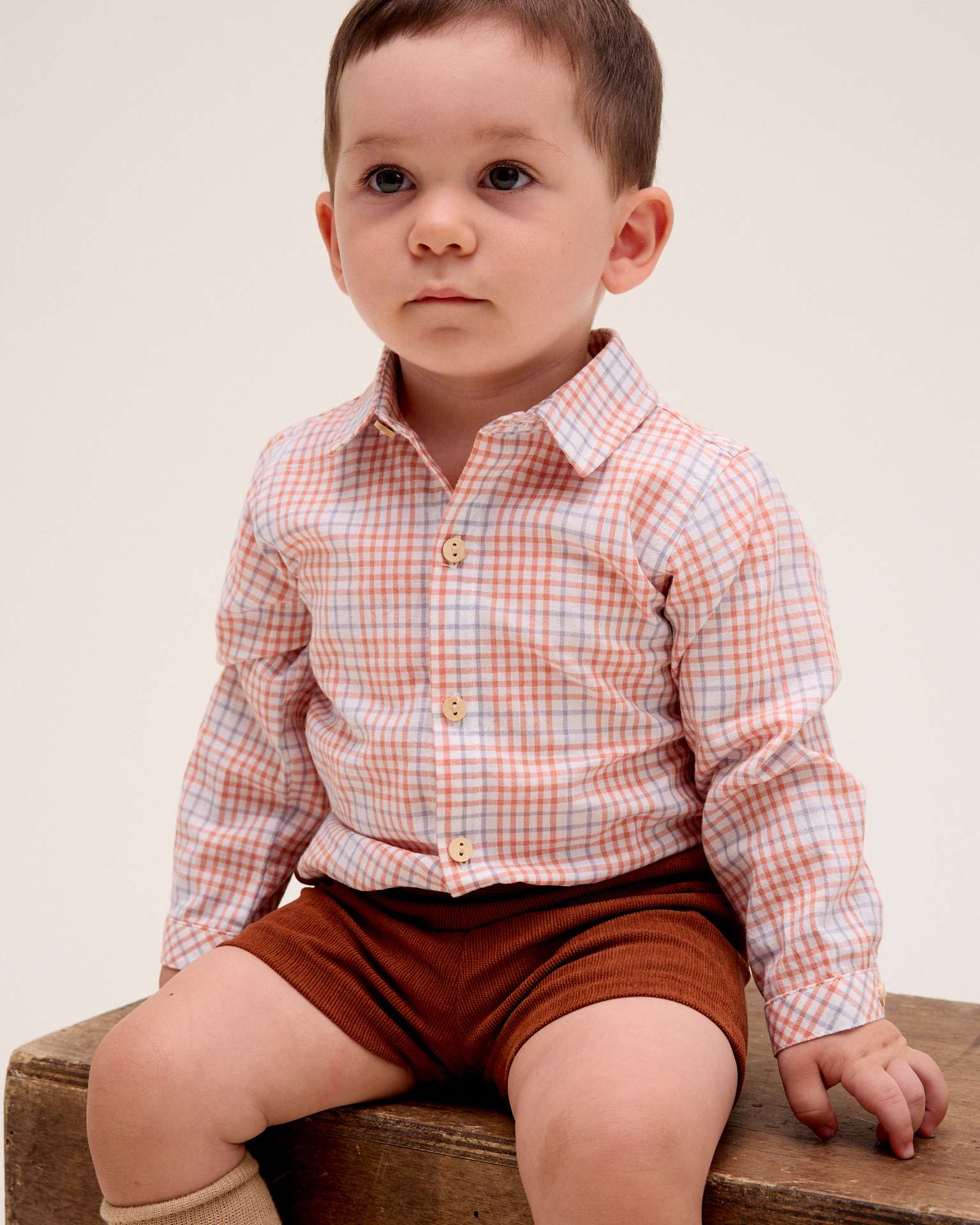 Imagen 1 de Camisa de bebé de cuadros - Dadati - Multicolor Multicolor