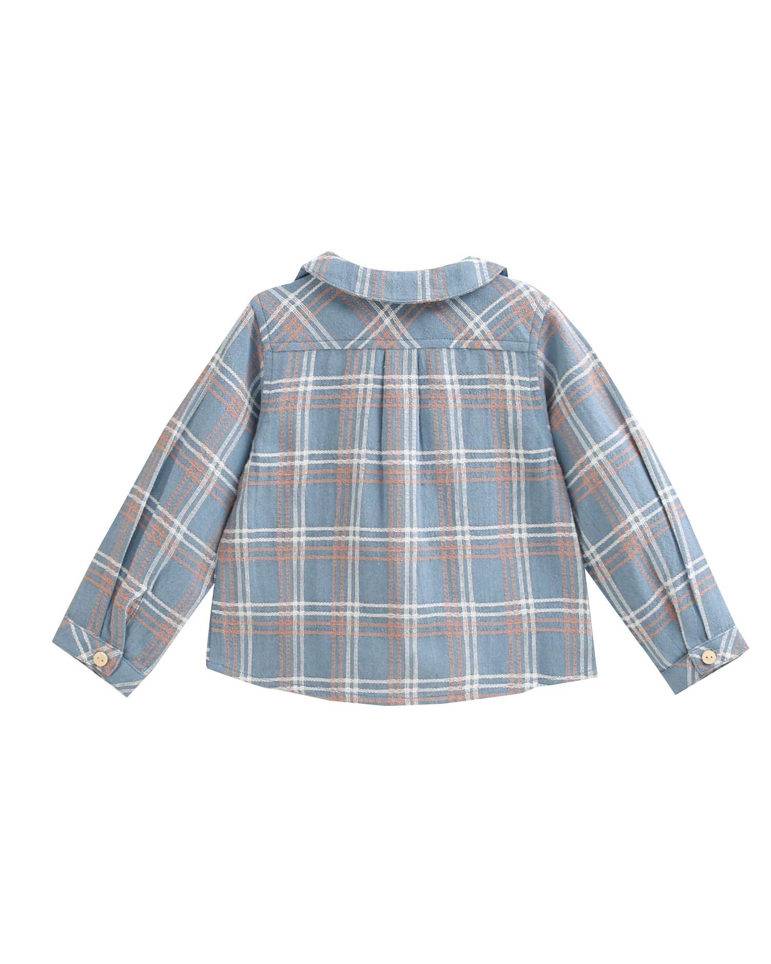 Camisa de bebé con detalless - Dadati - Azul Azul-2