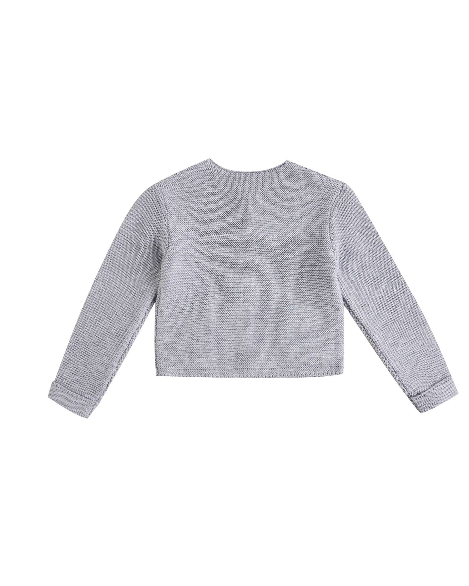 Imagen 2 de Chaqueta de bebé de punto - Dadati - Gris Gris