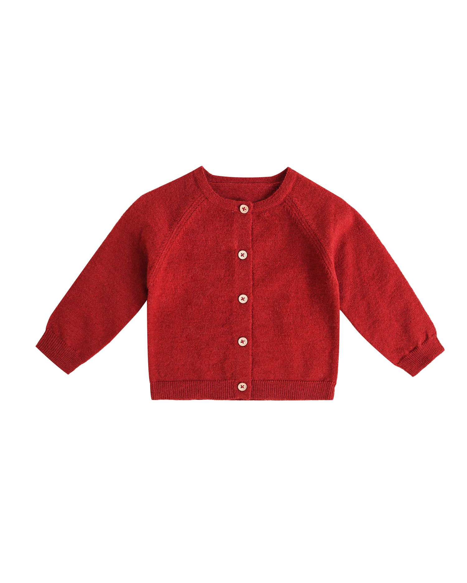 Chaqueta de bebé de punto - Dadati - Rojo Rojo-3