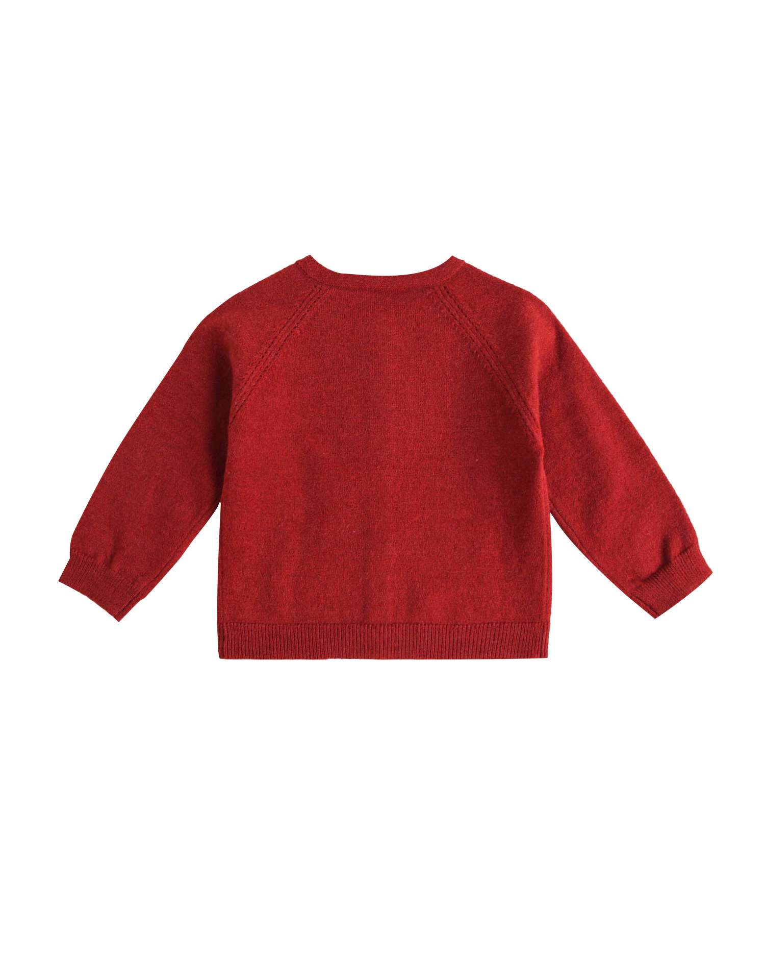 Chaqueta de bebé de punto - Dadati - Rojo Rojo-2