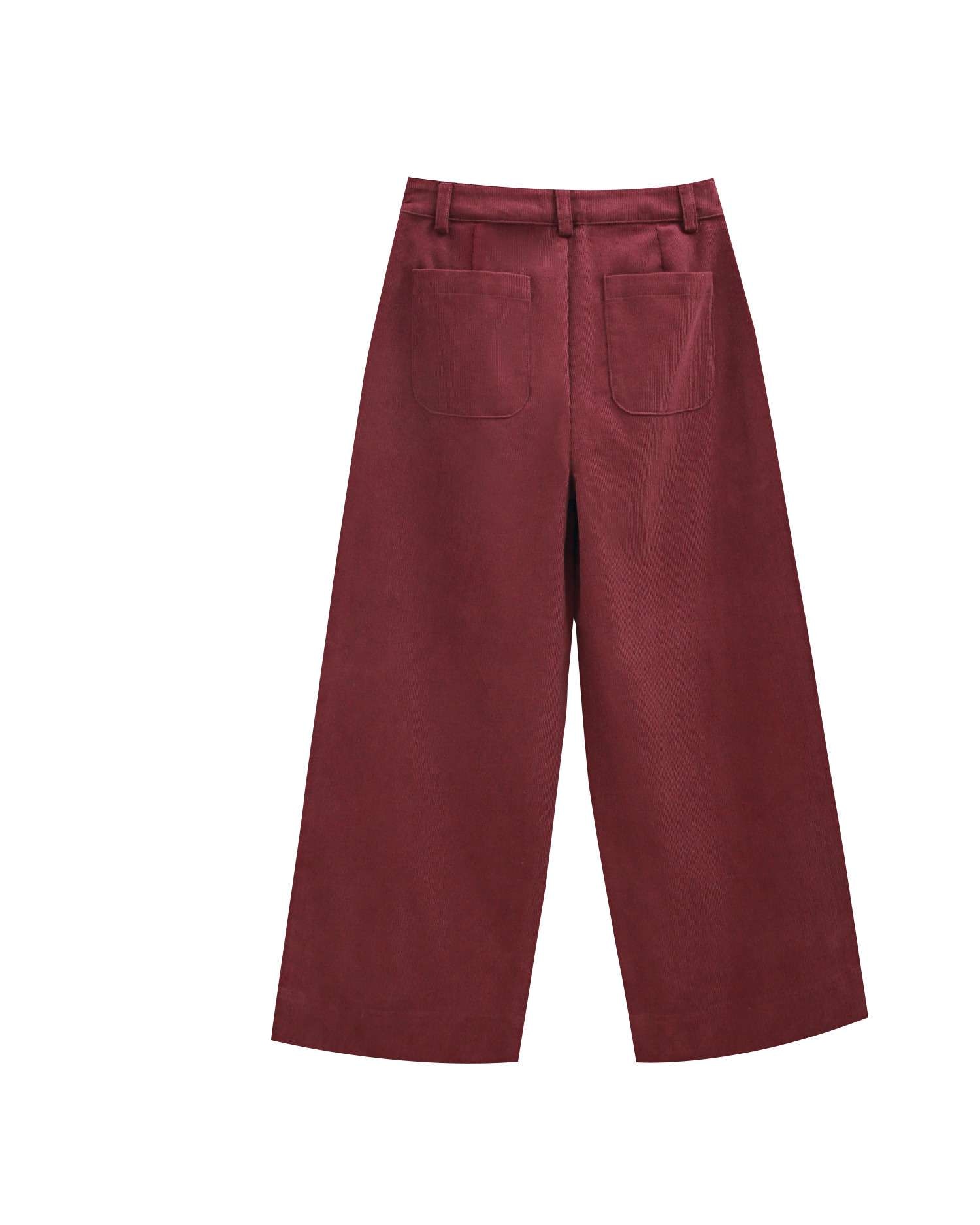 Imagen 2 de Pantalón de niña largo de micropana - Dadati - Rojo Rojo