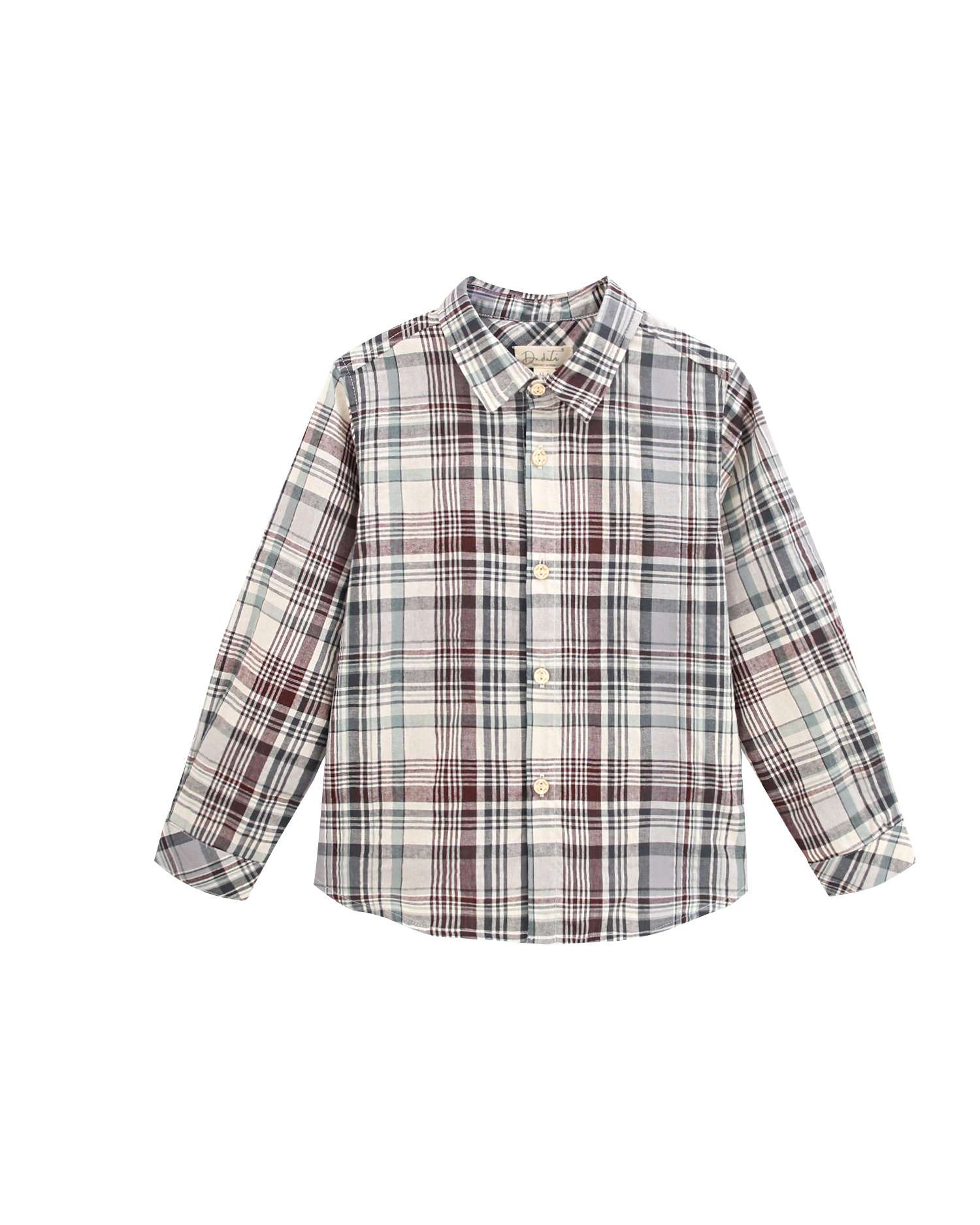 Camisa de niño de cuadros - Dadati - Multicolor Multicolor-3