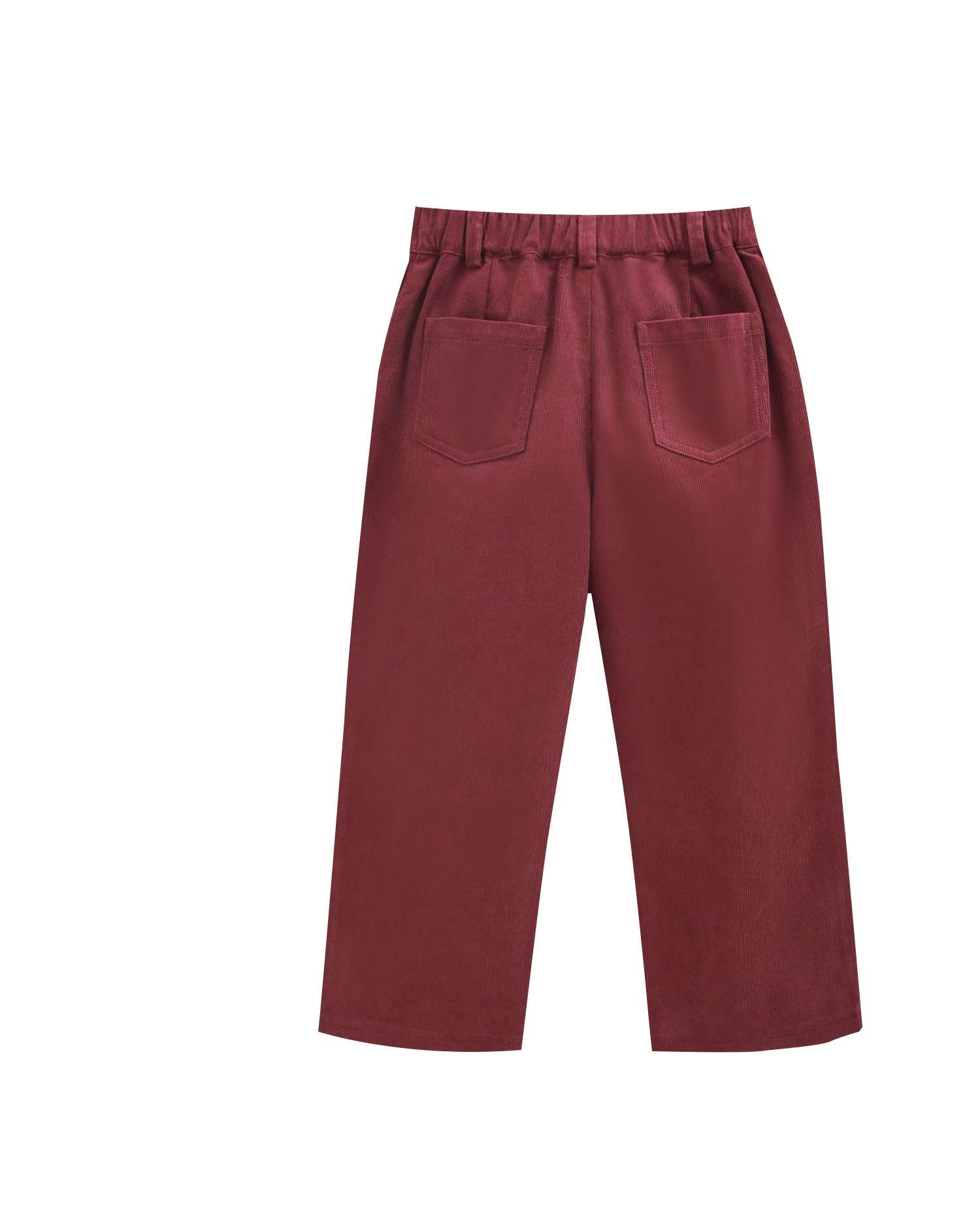Imagen 2 de Pantalón de niño de micropana recto - Dadati - Rojo Rojo