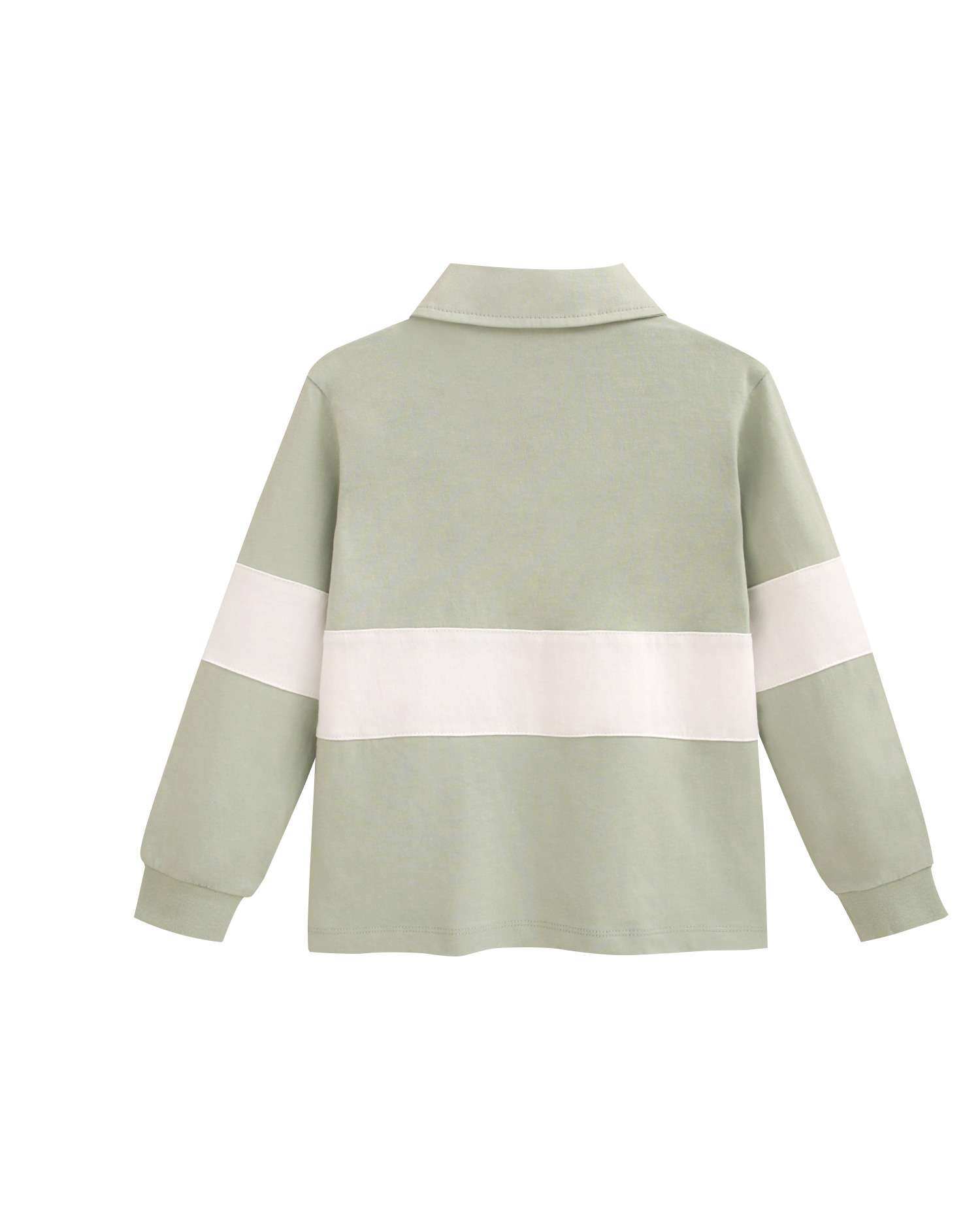 Polo de niño a rayas en tres piezas - Dadati - Verde Verde-2